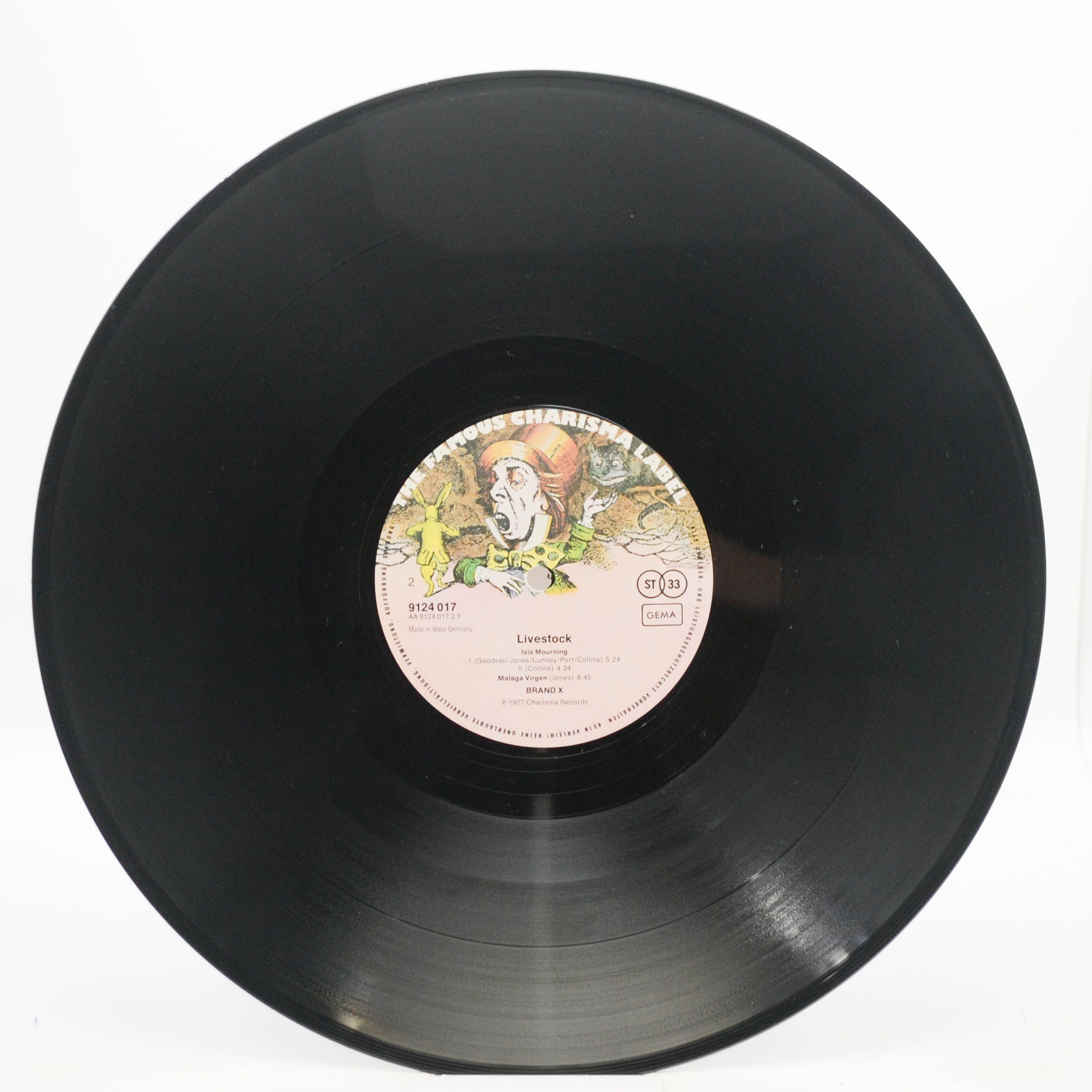 Виниловая пластинка Brand X — Livestock, 1977