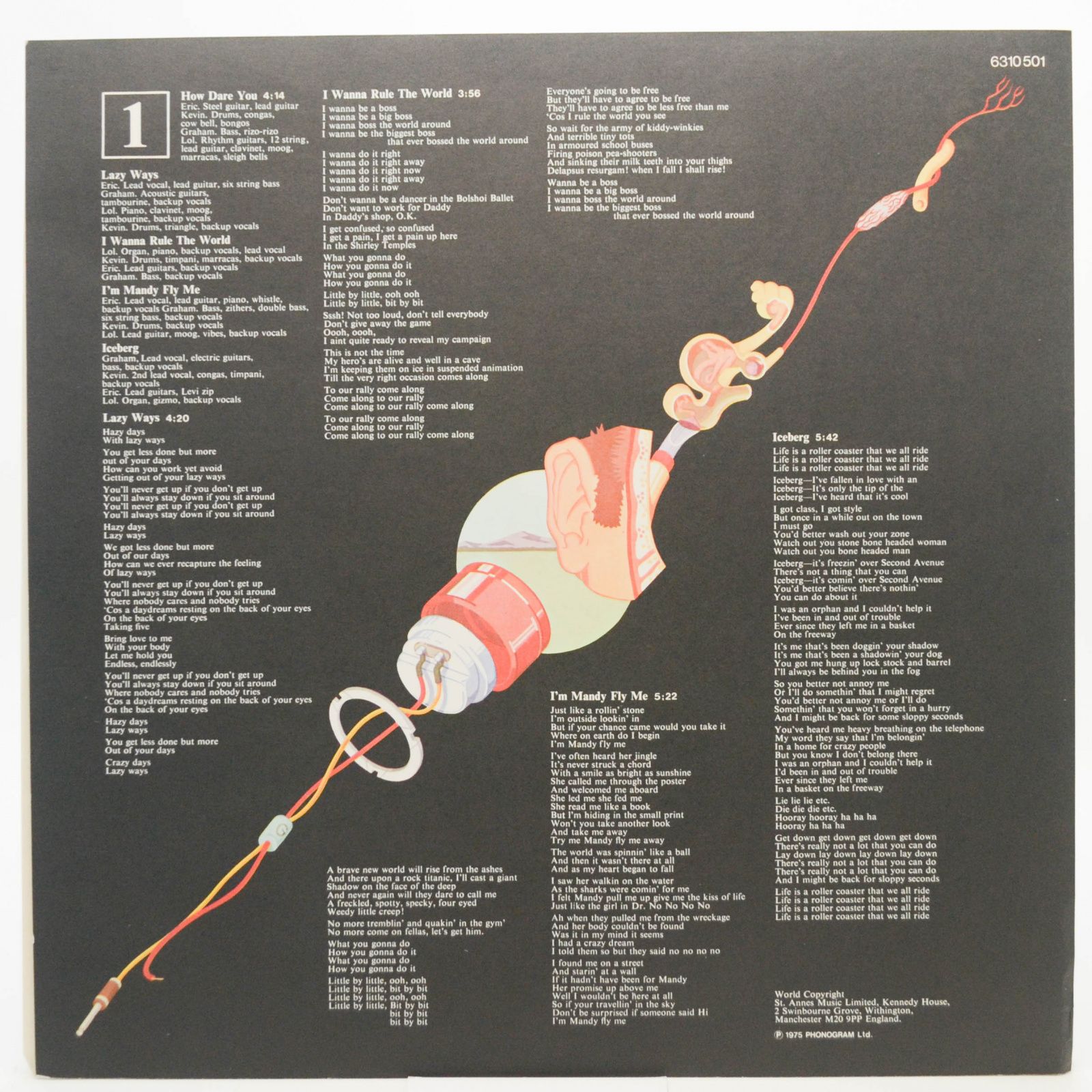 Виниловая пластинка 10cc — How Dare You!, 1976