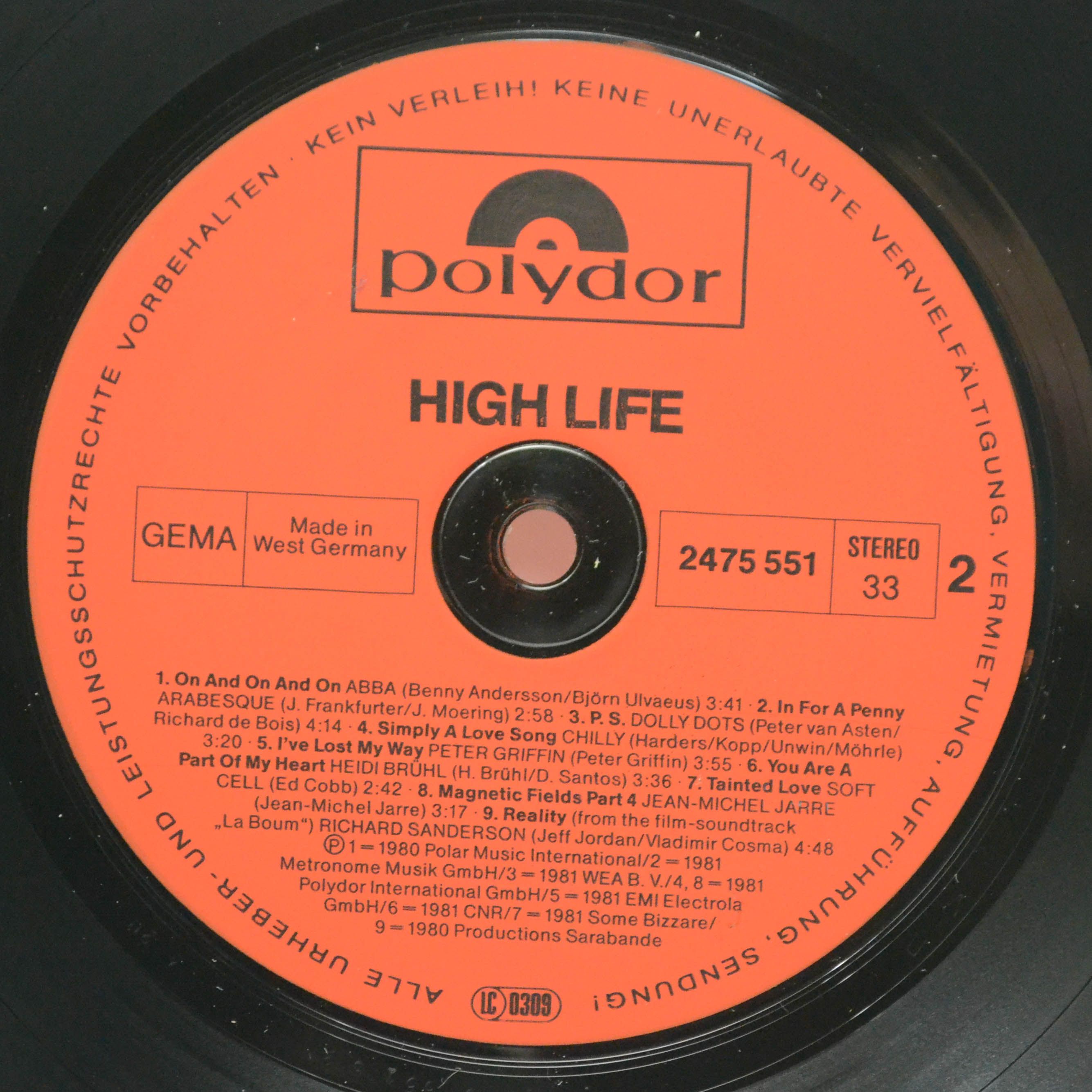 Various — High Life, 1981