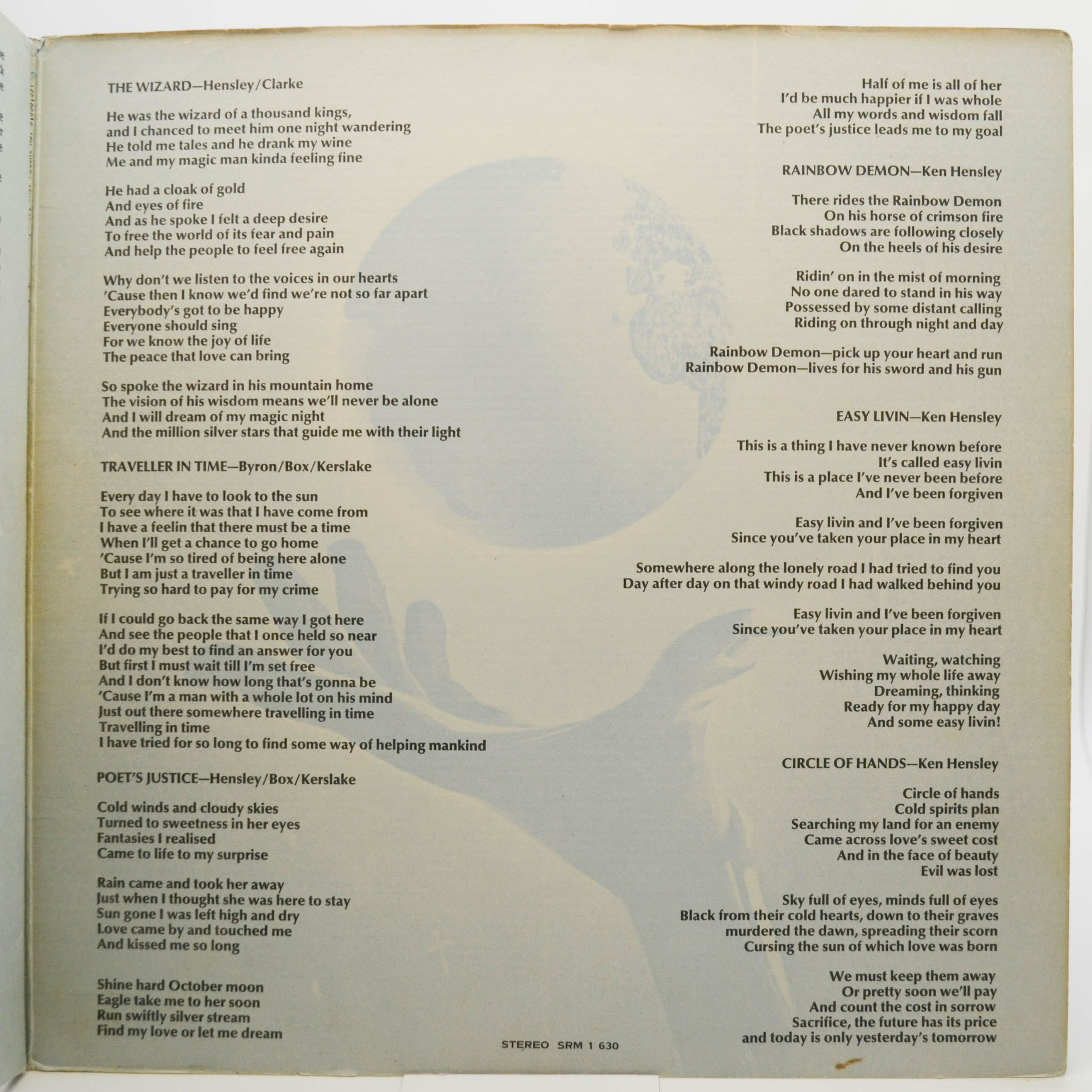 Uriah Heep — Demons And Wizards (USA), 1972