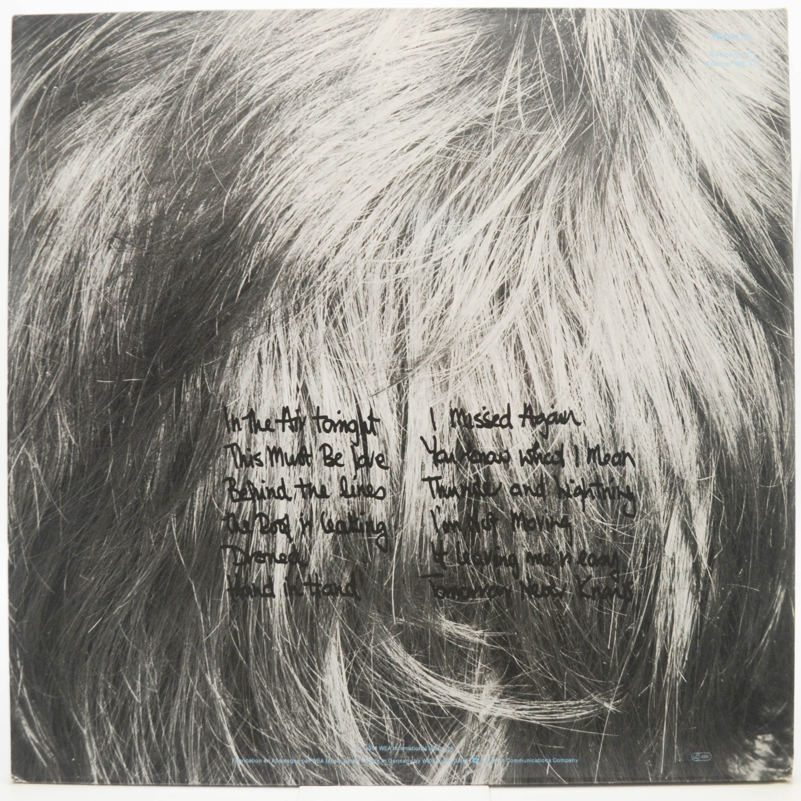 Phil Collins — Face Value, 1981