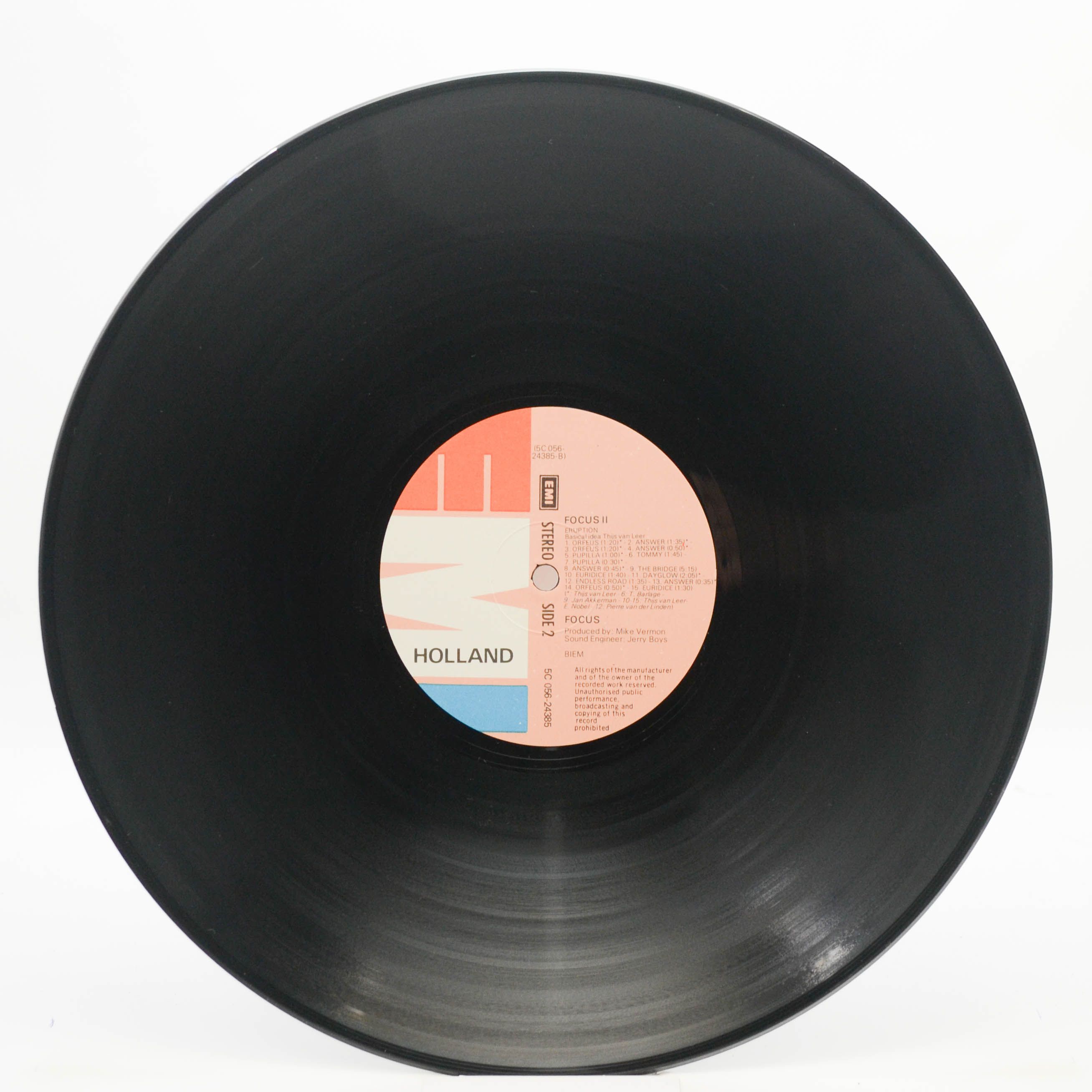 Виниловая пластинка Focus — Focus II (Holland), 1971