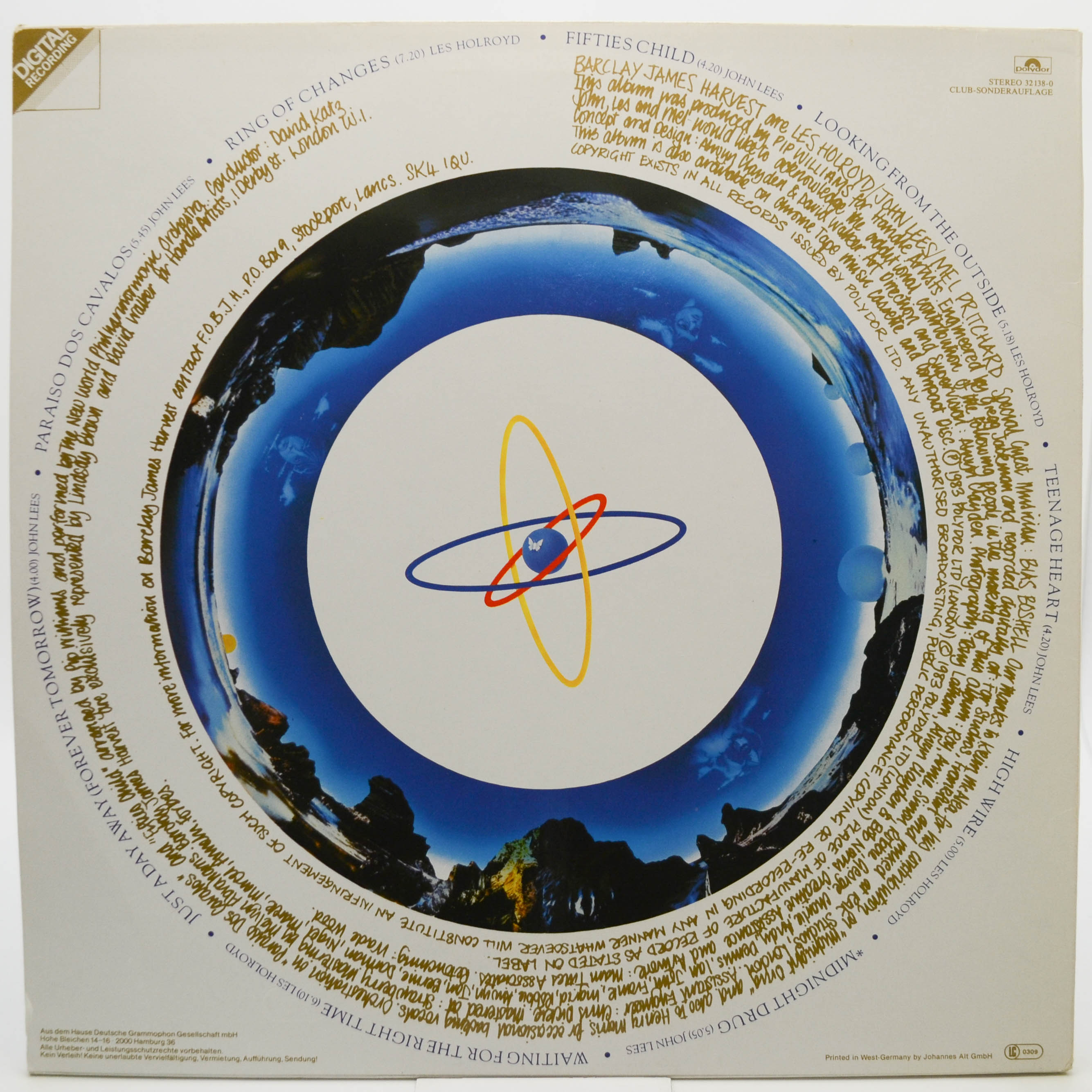 Виниловая пластинка Barclay James Harvest — Ring Of Changes, 1983