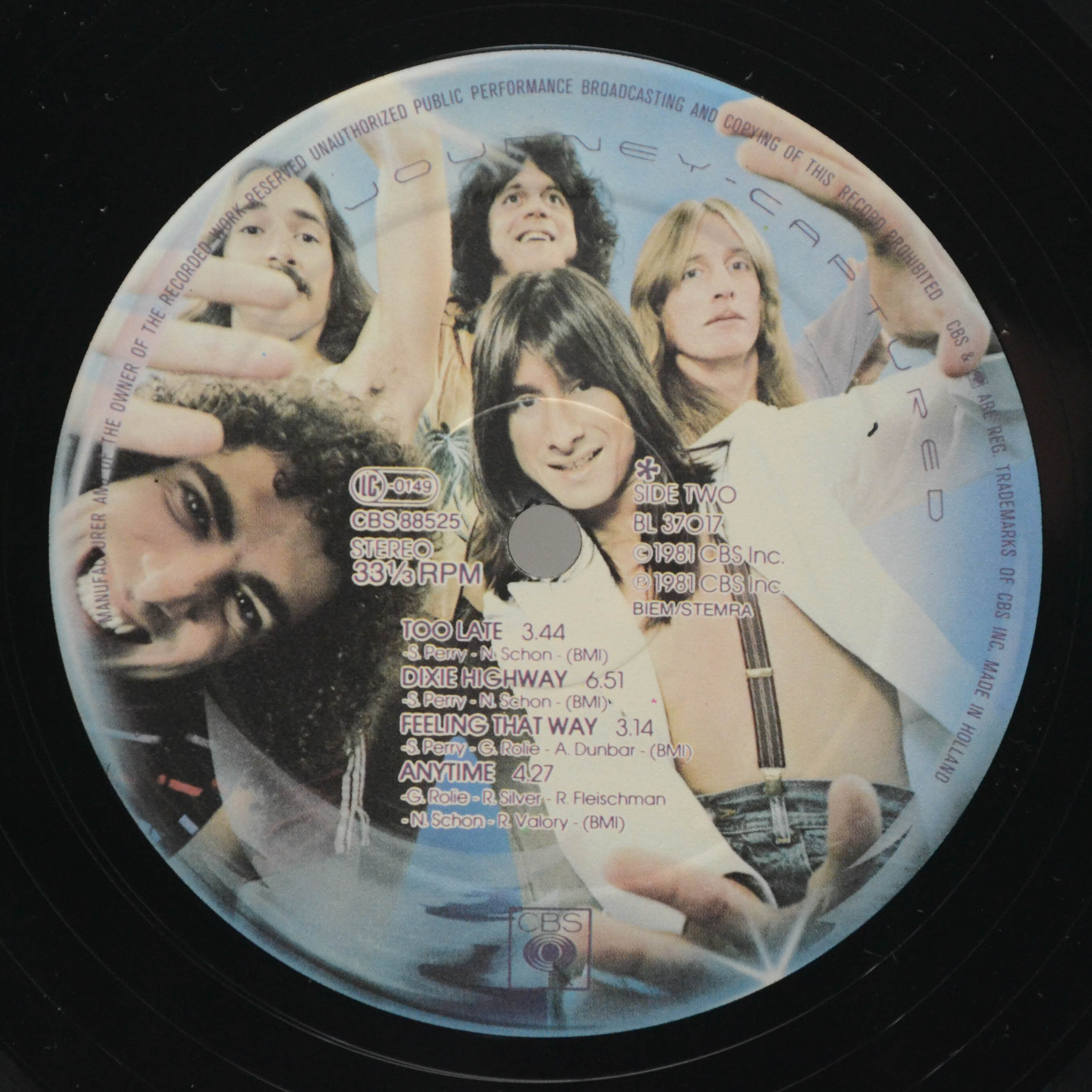 Journey — Captured (2LP), 1981