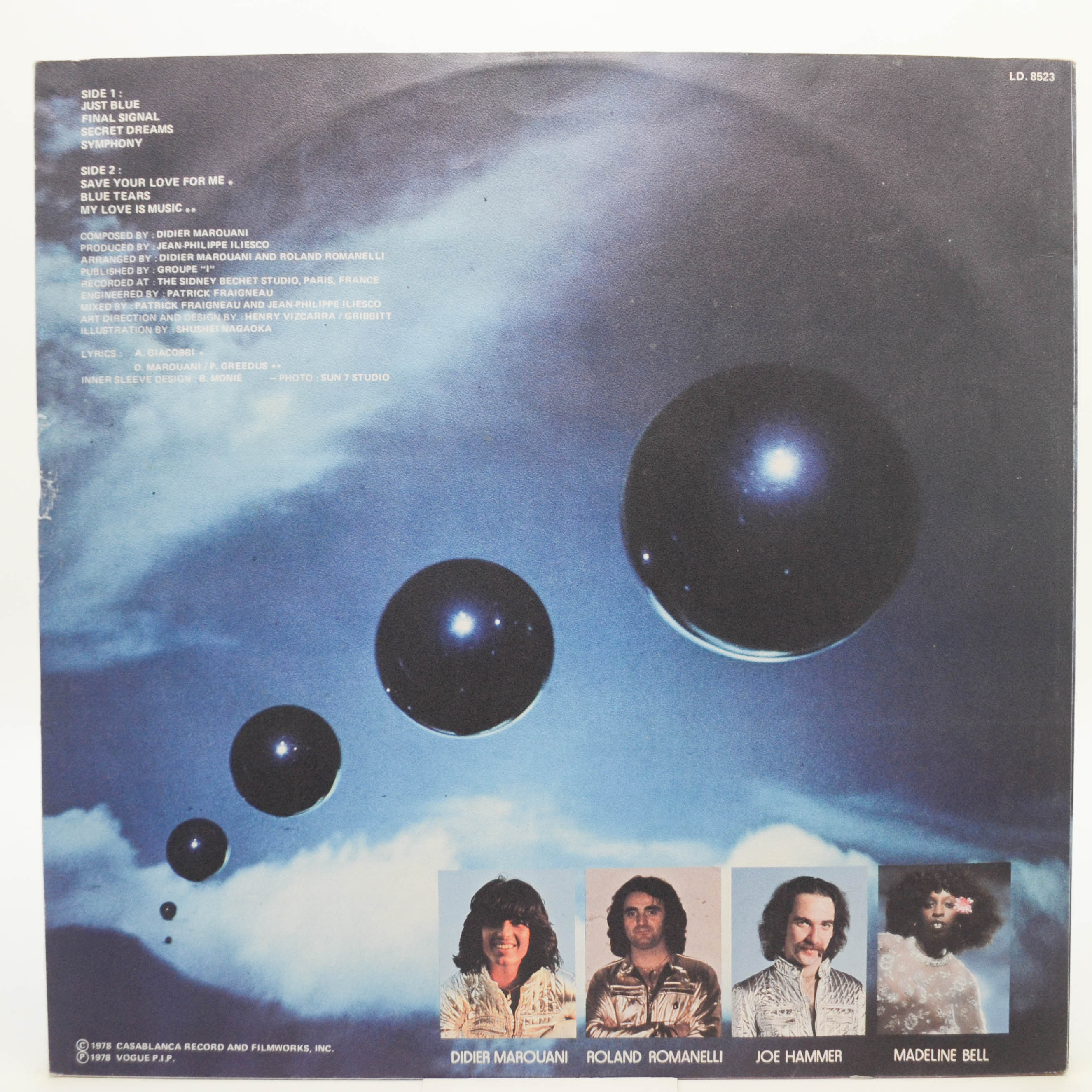 Space — Just Blue (France), 1978