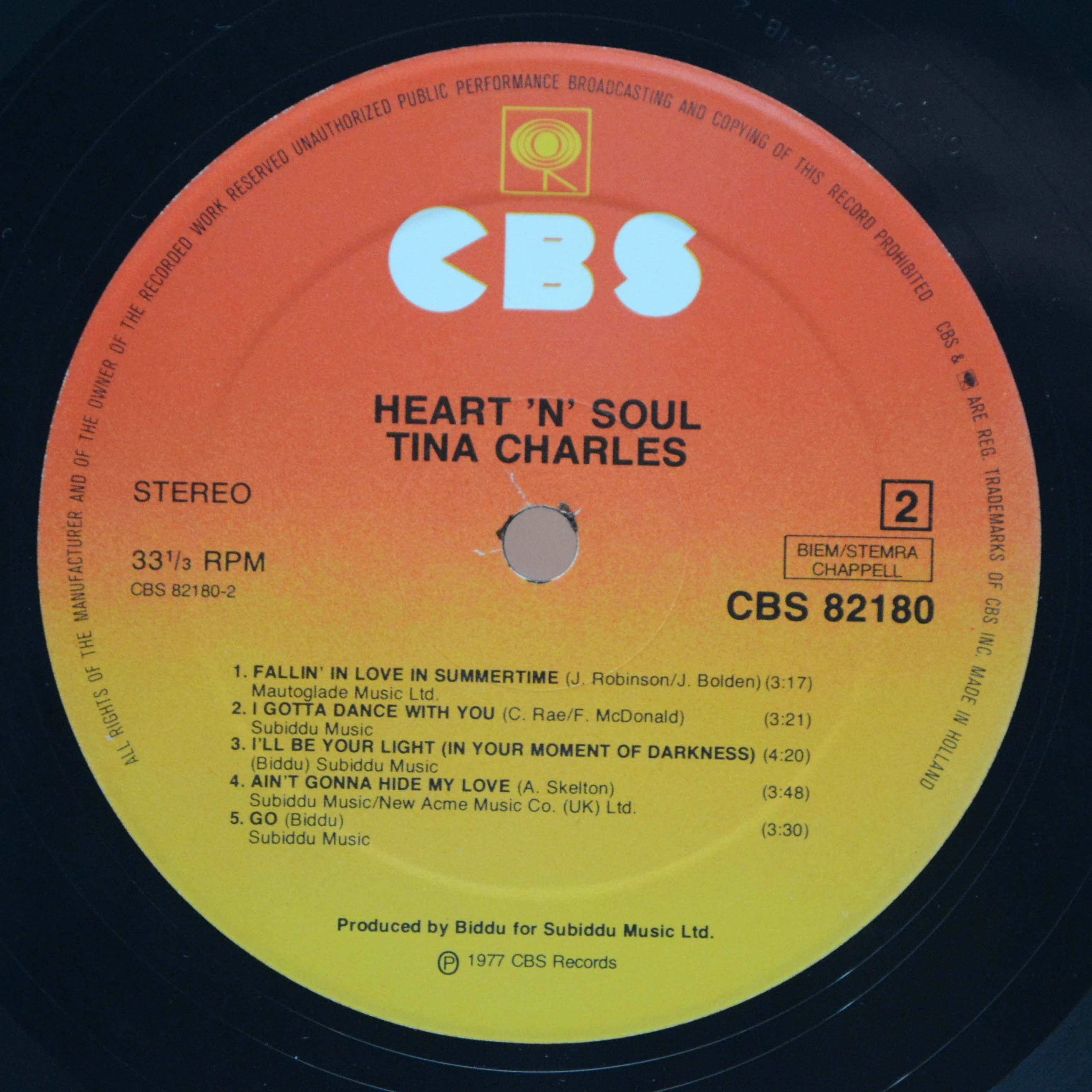 Виниловая пластинка Tina Charles — Heart 'n' Soul, 1977