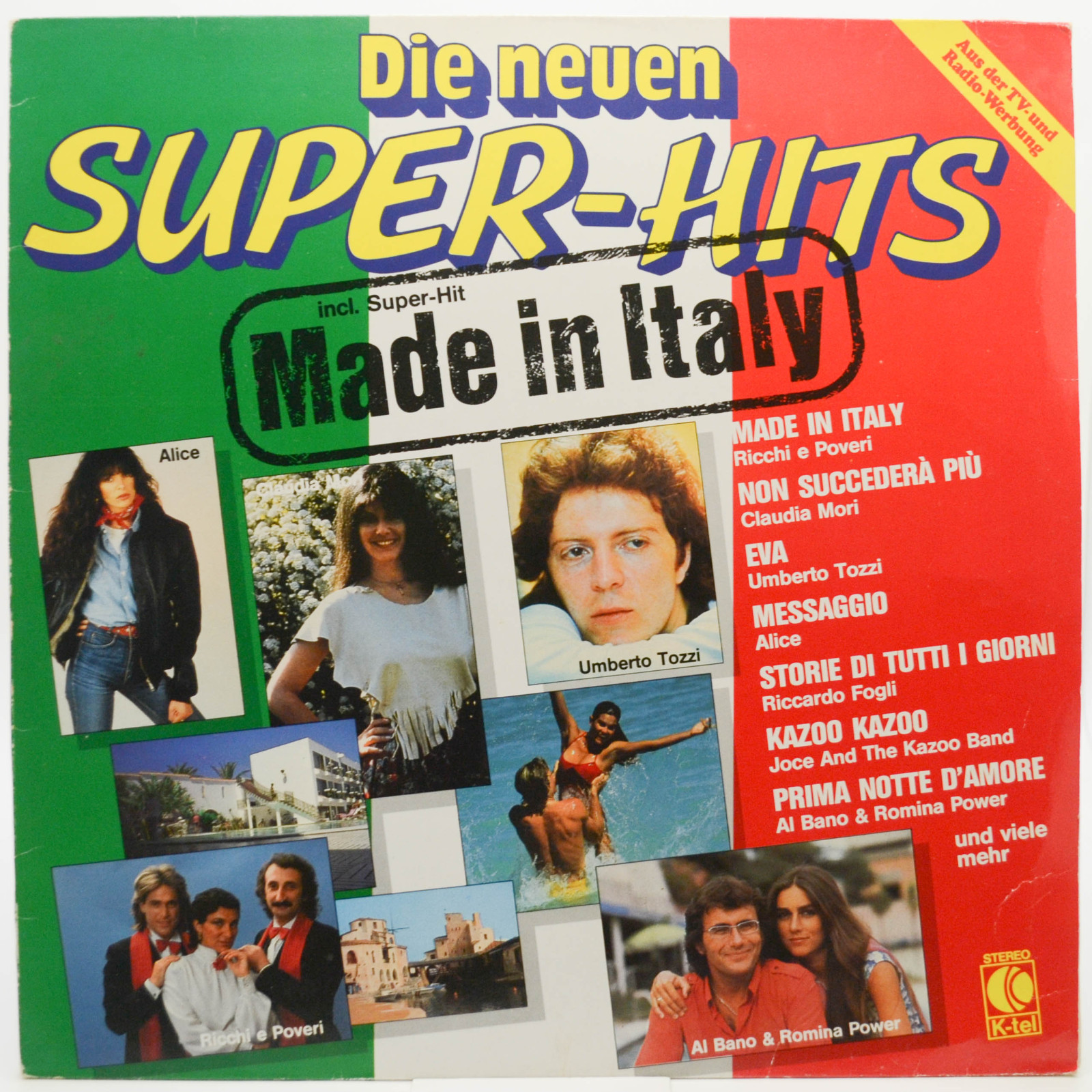 Various — Die Neuen Super-Hits (Made In Italy), 1982