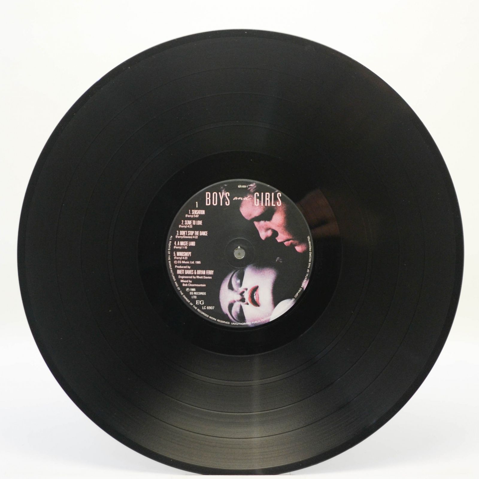 Bryan Ferry — Boys And Girls, 1985