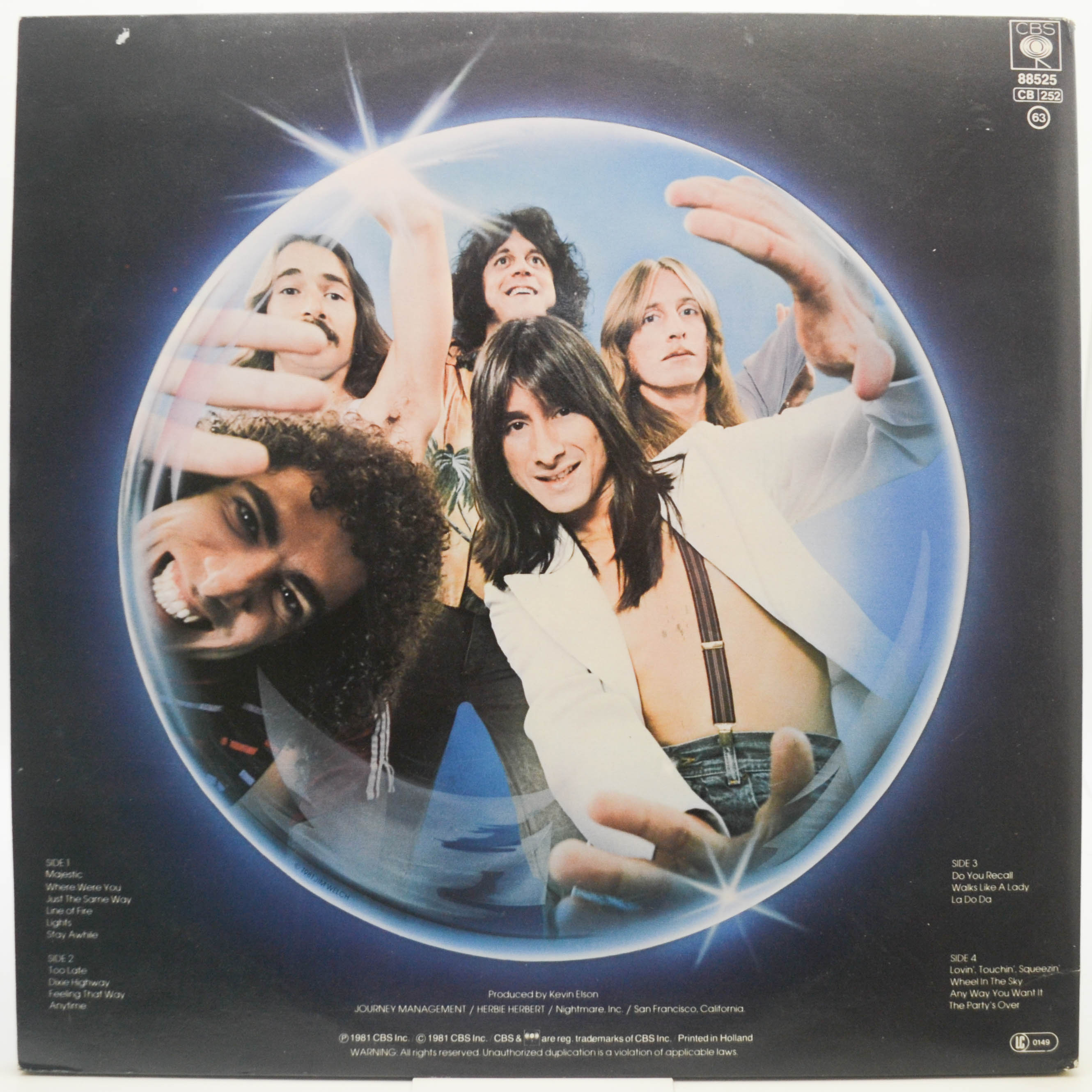 Journey — Captured (2LP), 1981