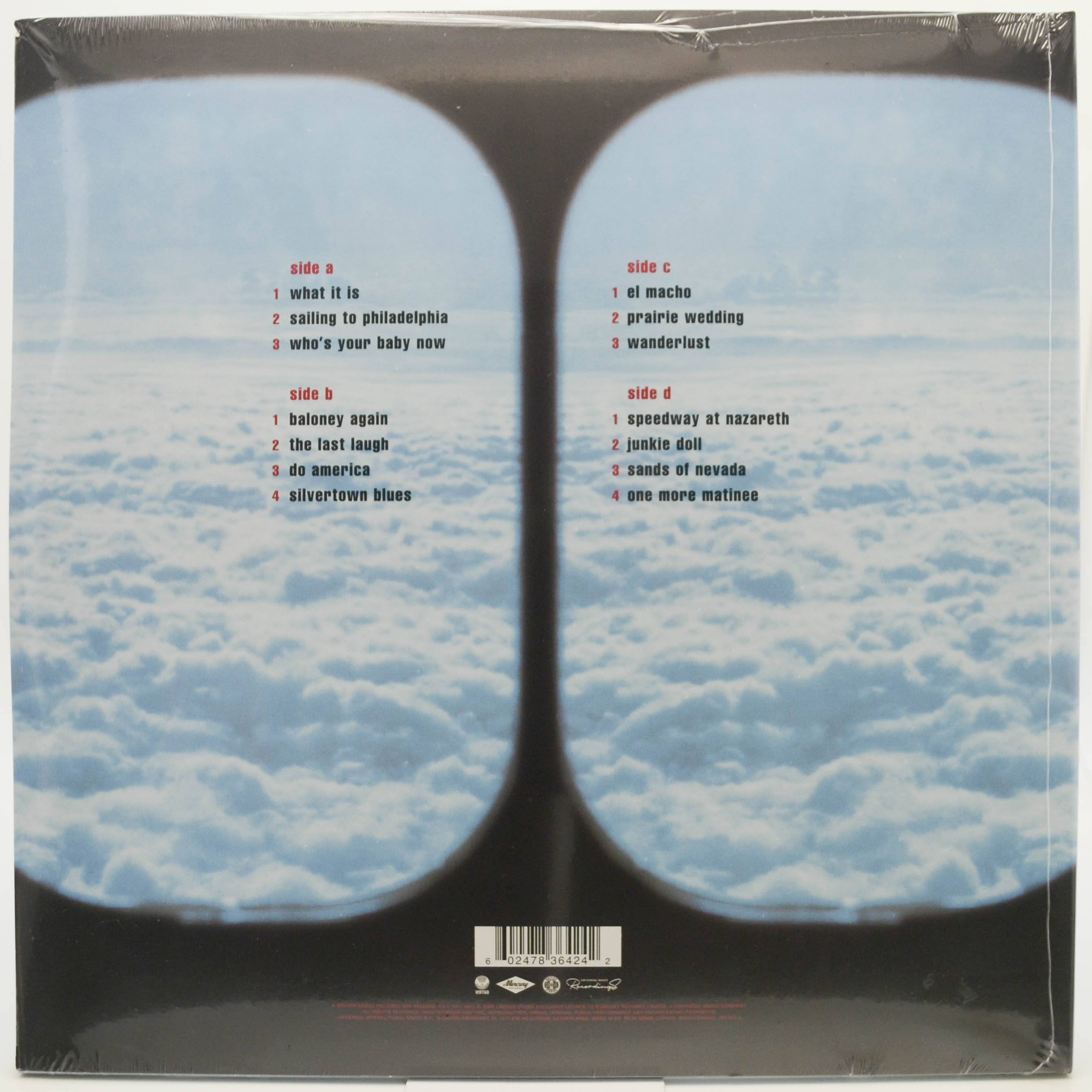 Mark Knopfler — Sailing To Philadelphia (2LP), 2000