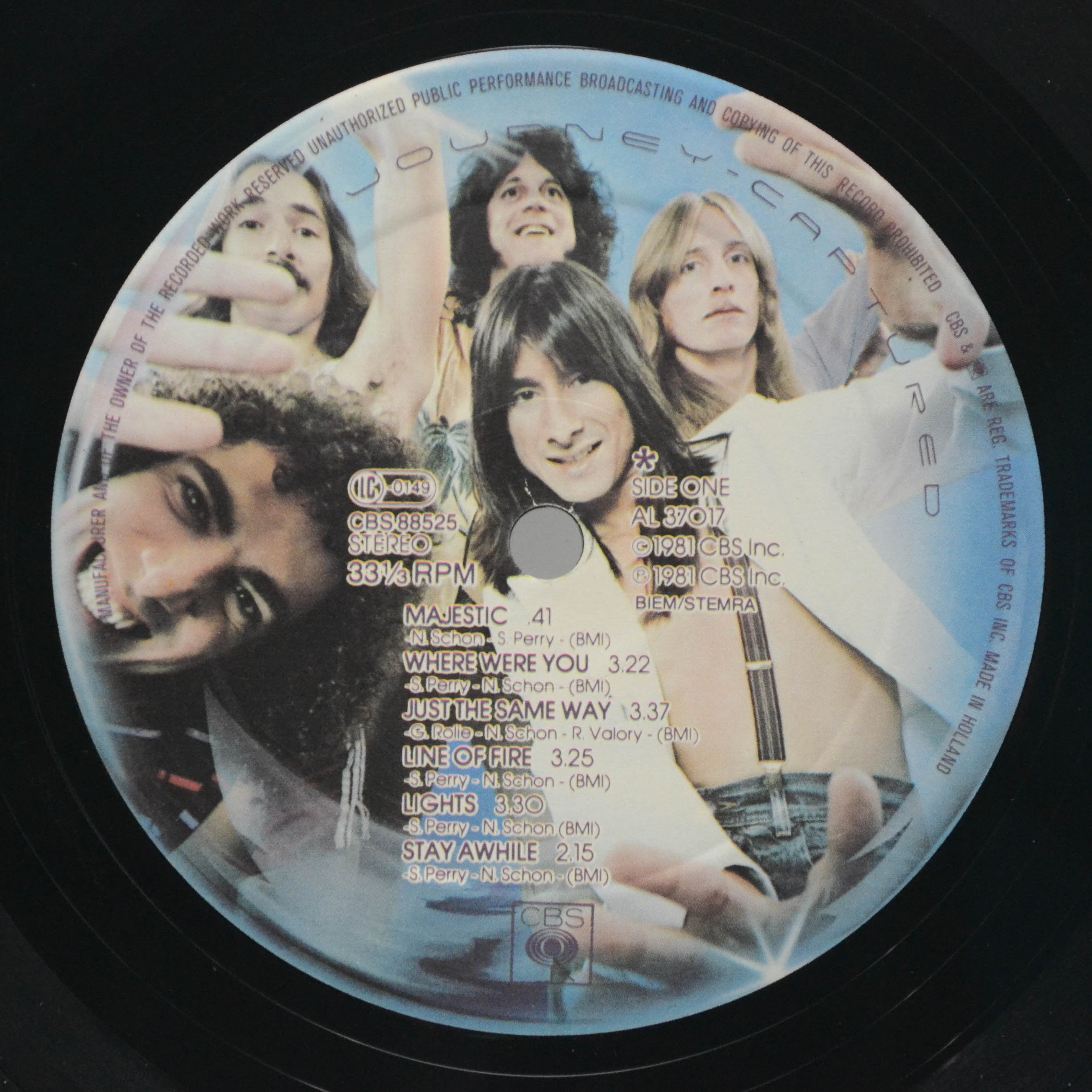 Journey — Captured (2LP), 1981