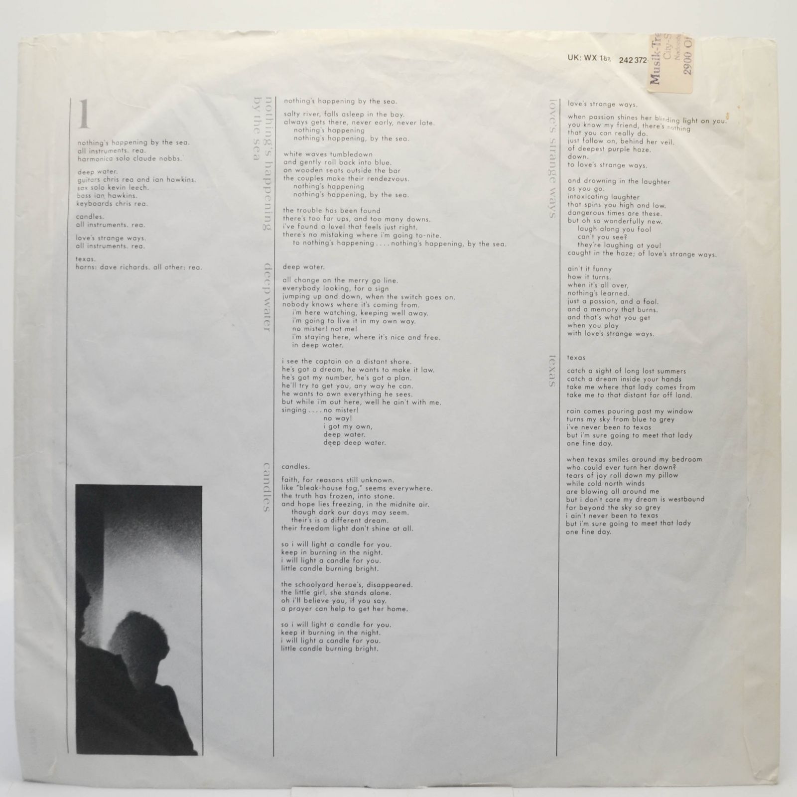 Chris Rea — Water Sign, 1983