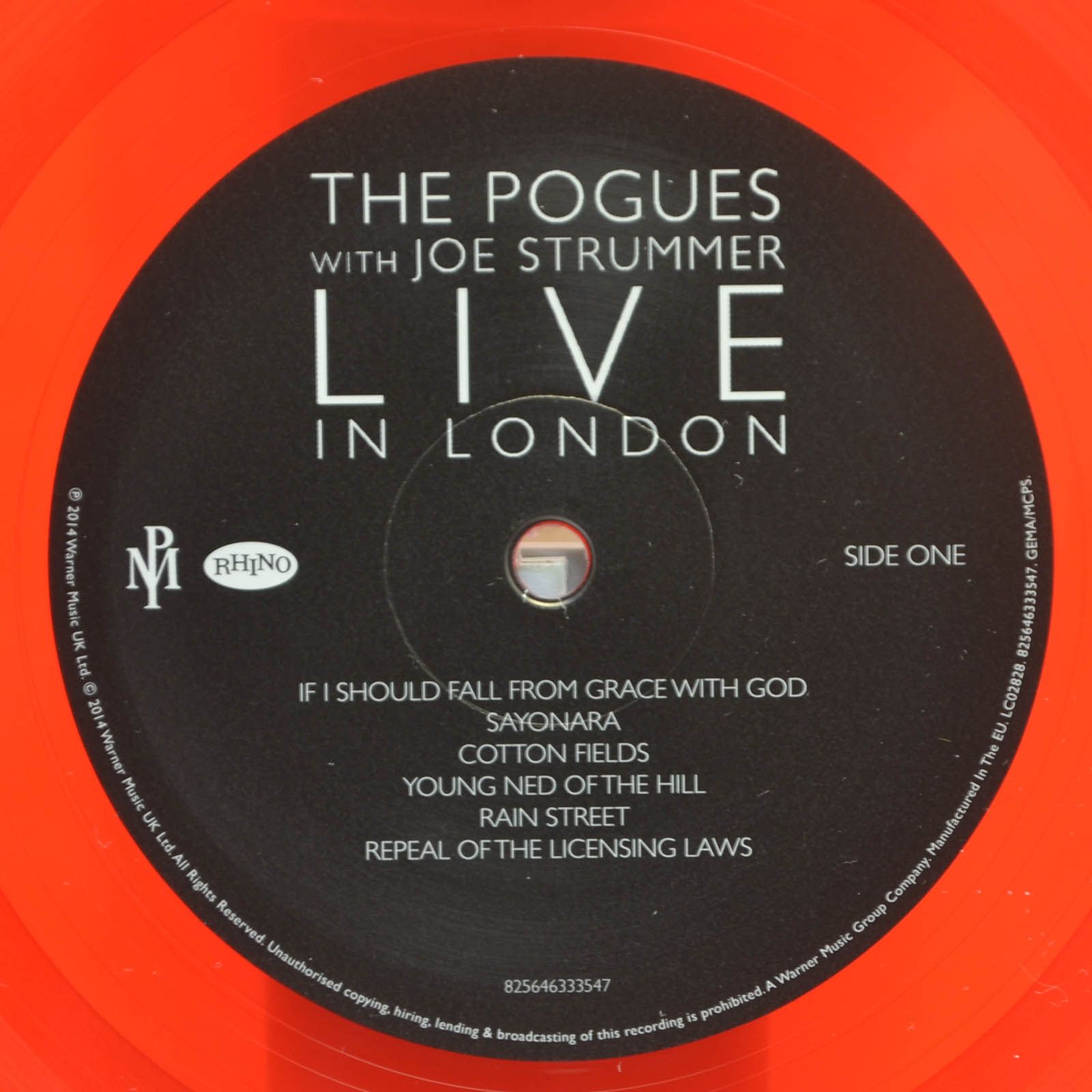 Виниловая пластинка Pogues With Joe Strummer — Live In London (2LP), 2018