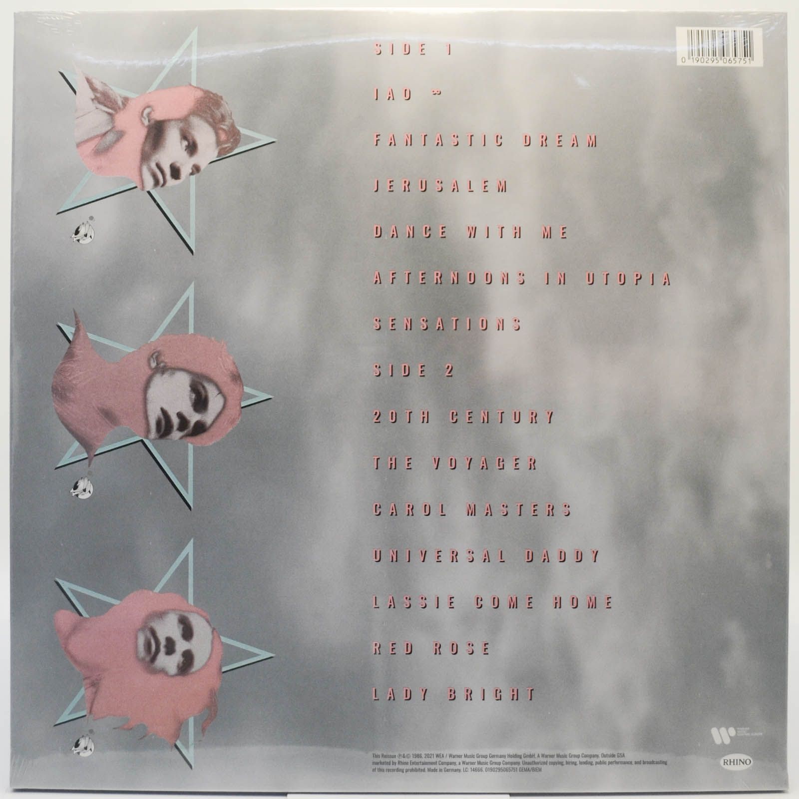 Alphaville — Afternoons In Utopia (booklet), 1986