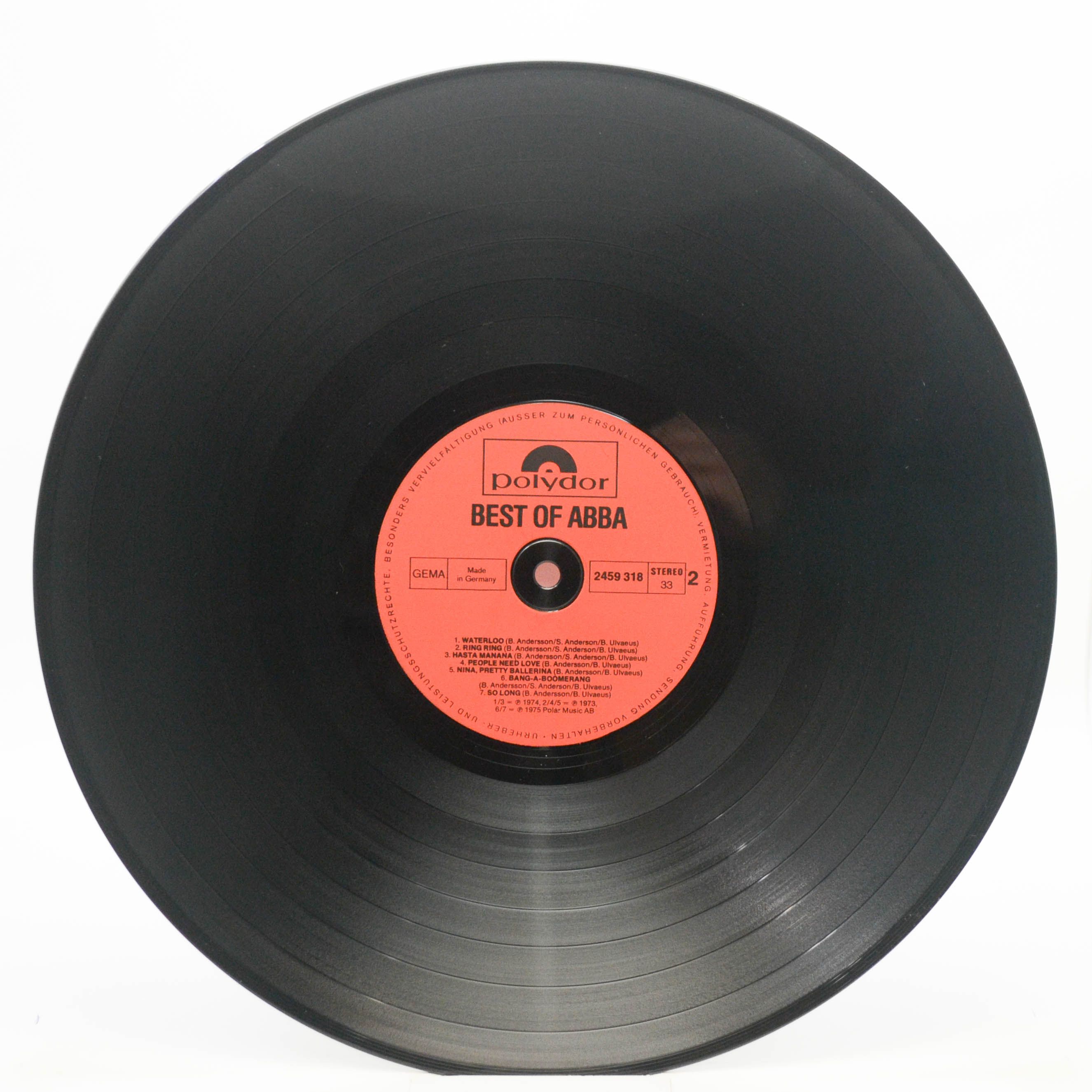 ABBA — The Best Of ABBA, 1976