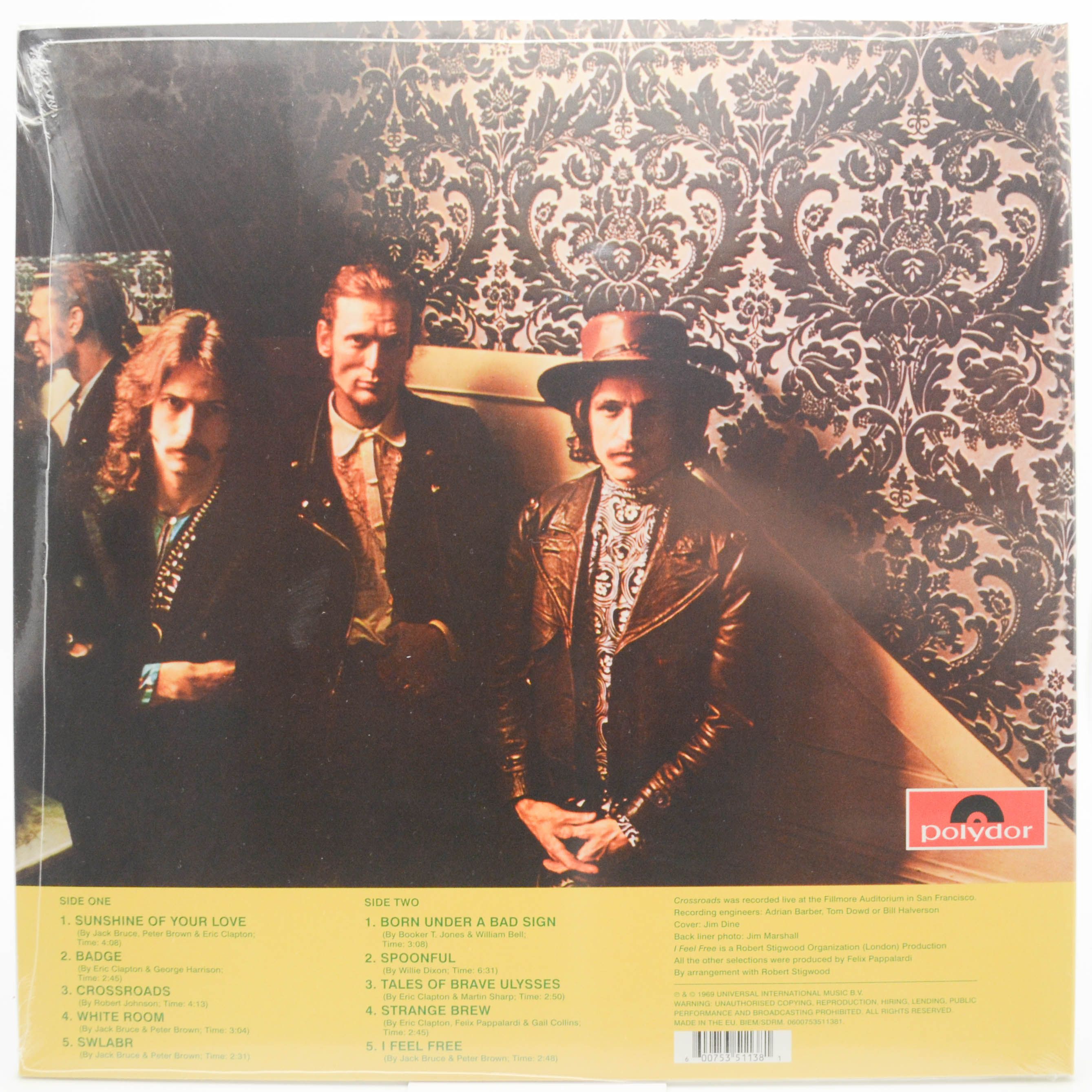 Cream — Best Of Cream, 1969