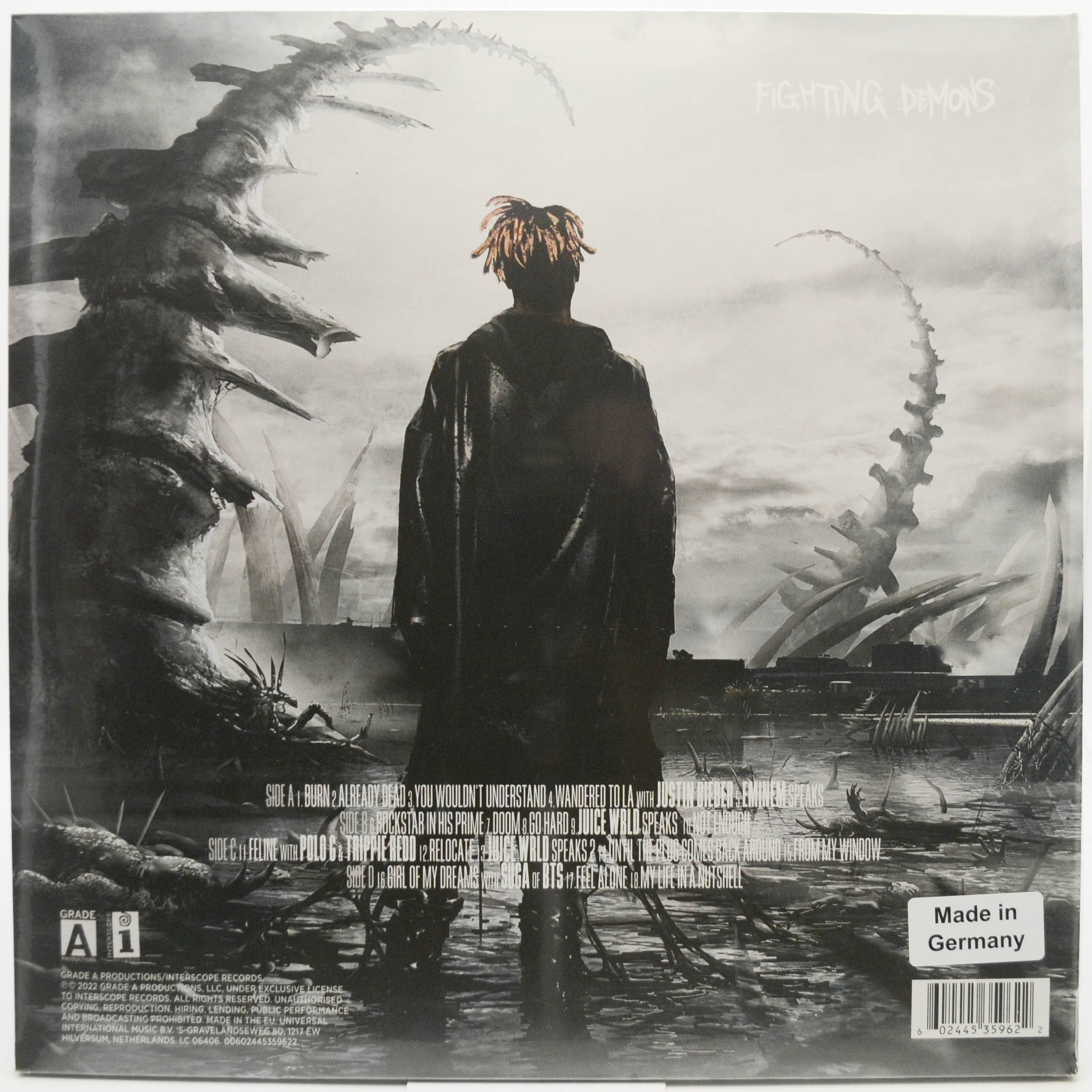 Виниловая пластинка Juice WRLD — Fighting Demons (2LP), 2021