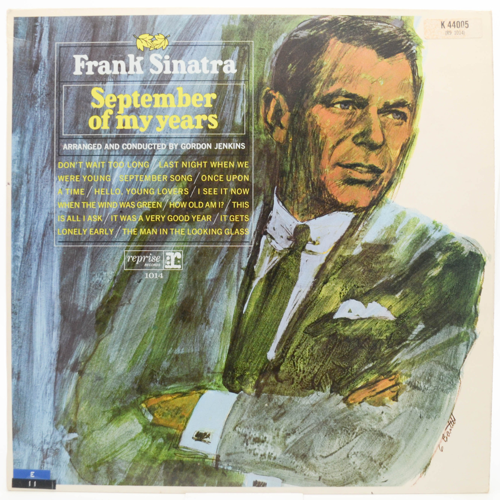 Frank Sinatra — September Of My Years (UK), 1965