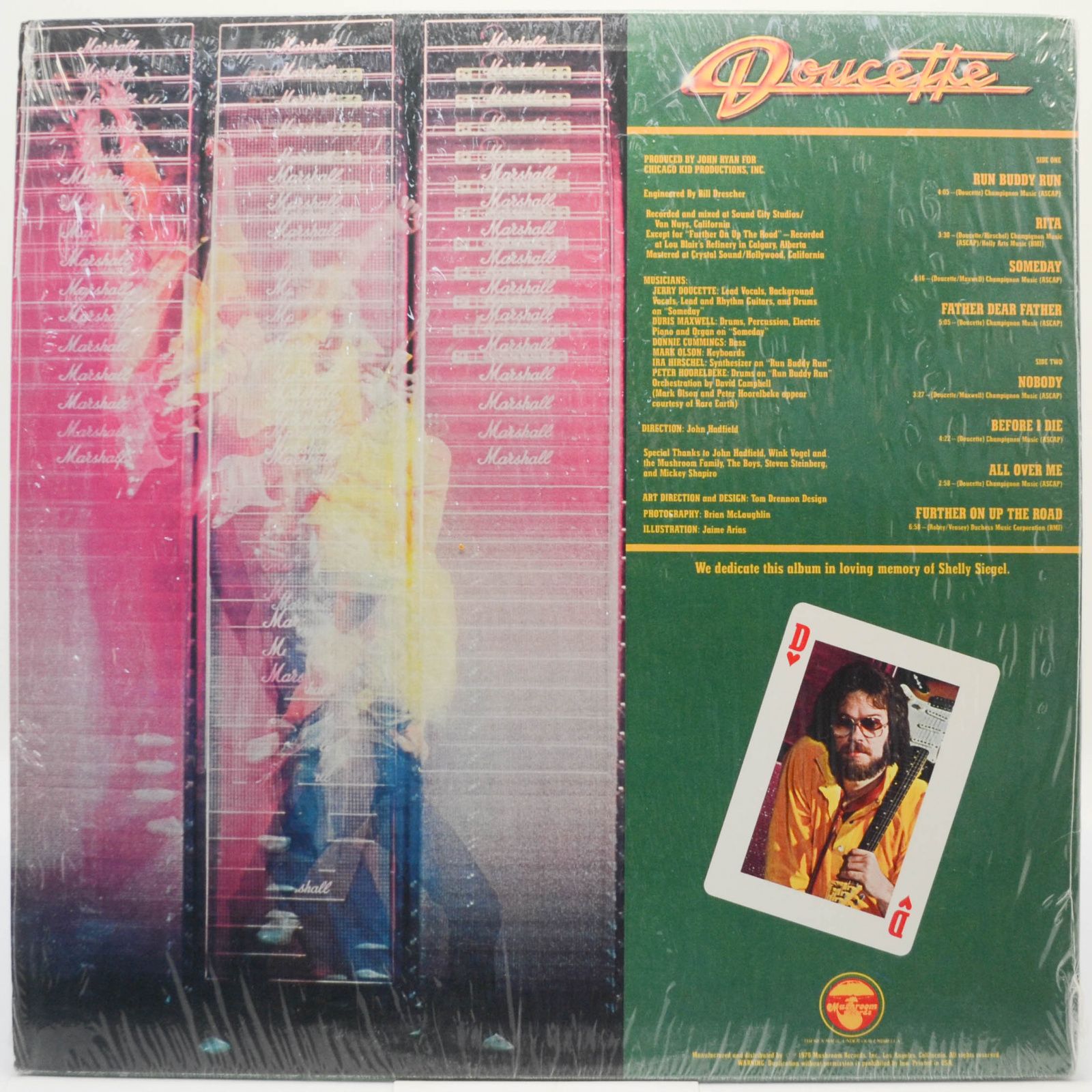 Виниловая пластинка Doucette — The Douce Is Loose, 1979
