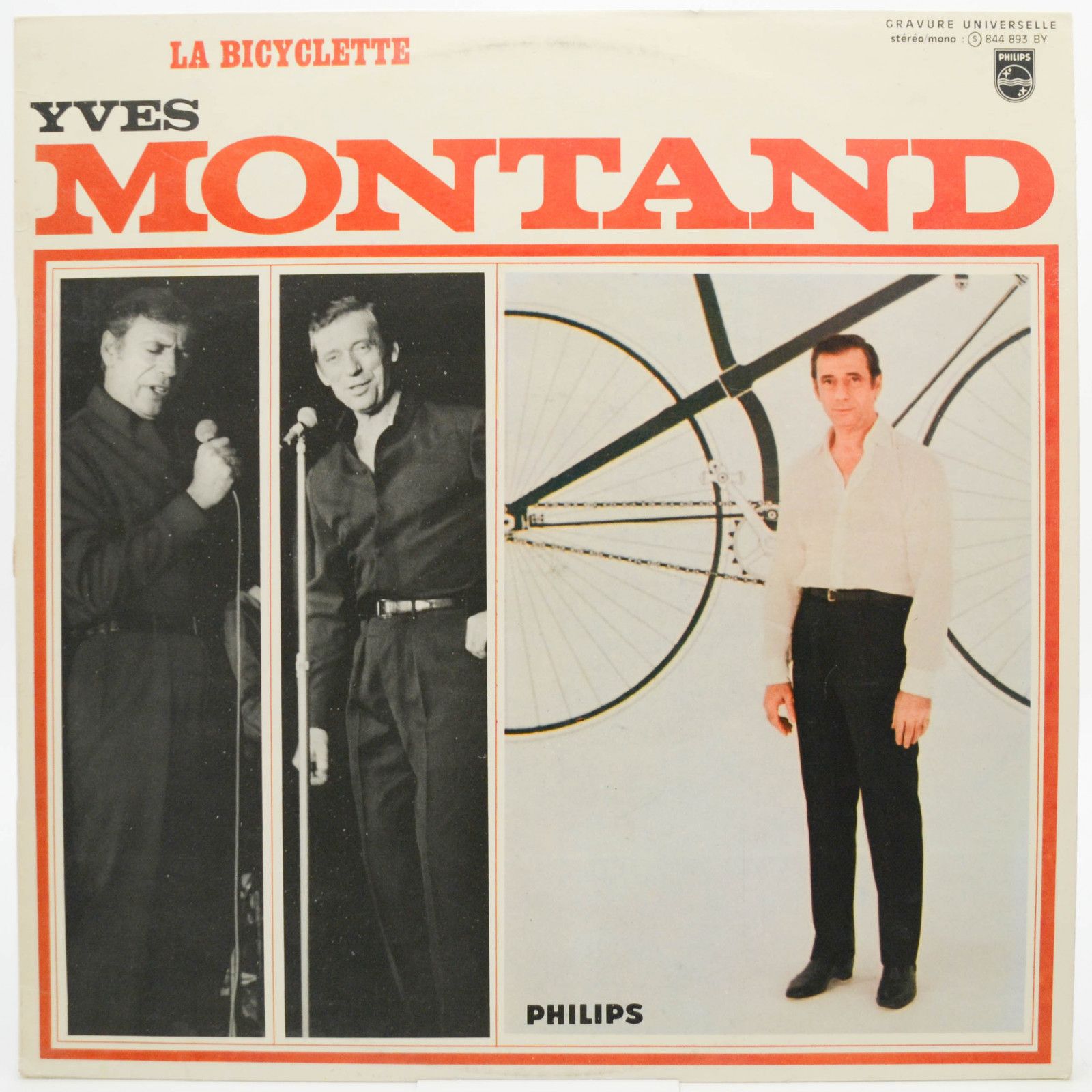 Yves Montand — La Bicyclette (1-st, France), 1968