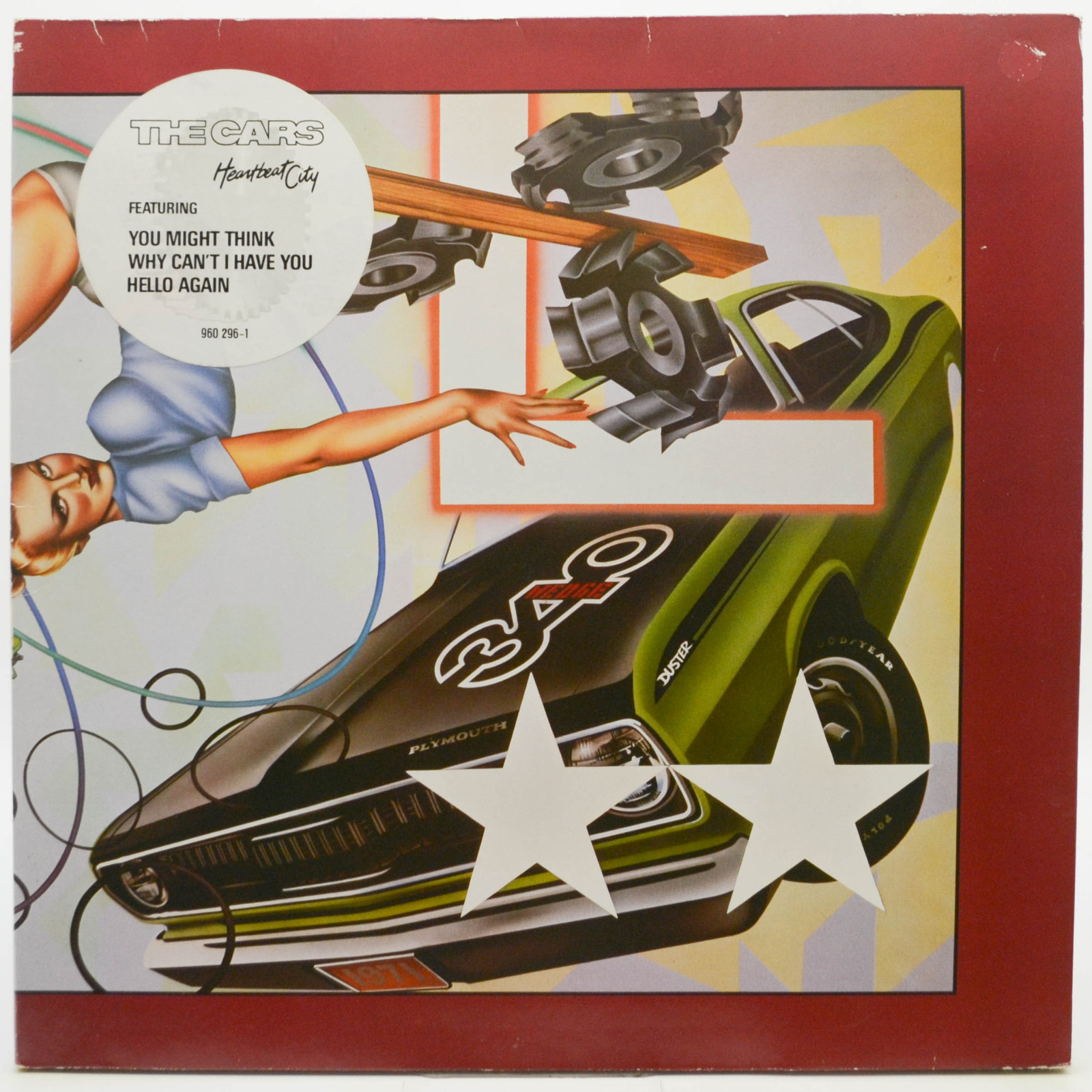 Виниловая пластинка Cars — Heartbeat City, 1984