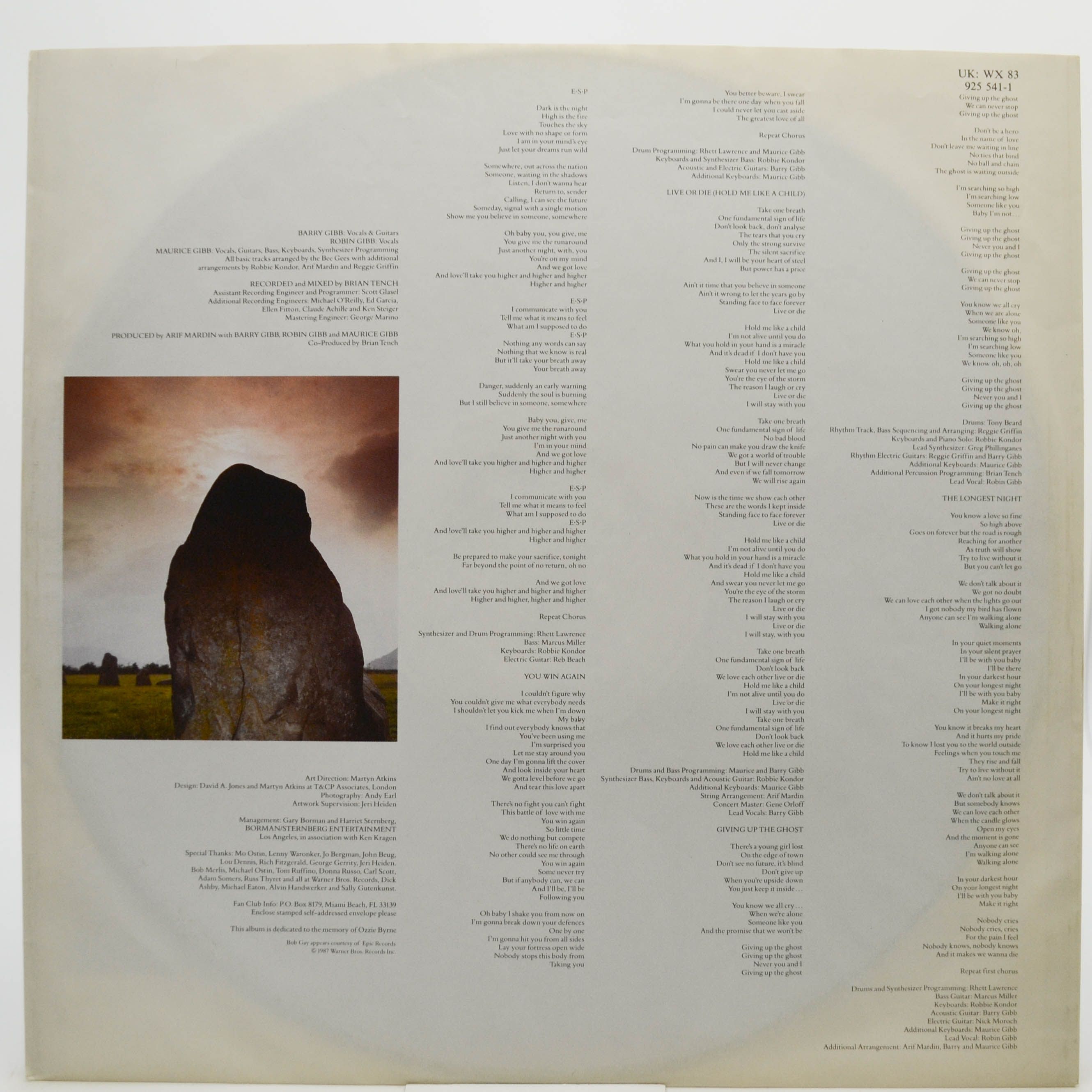 Bee Gees — E·S·P, 1987