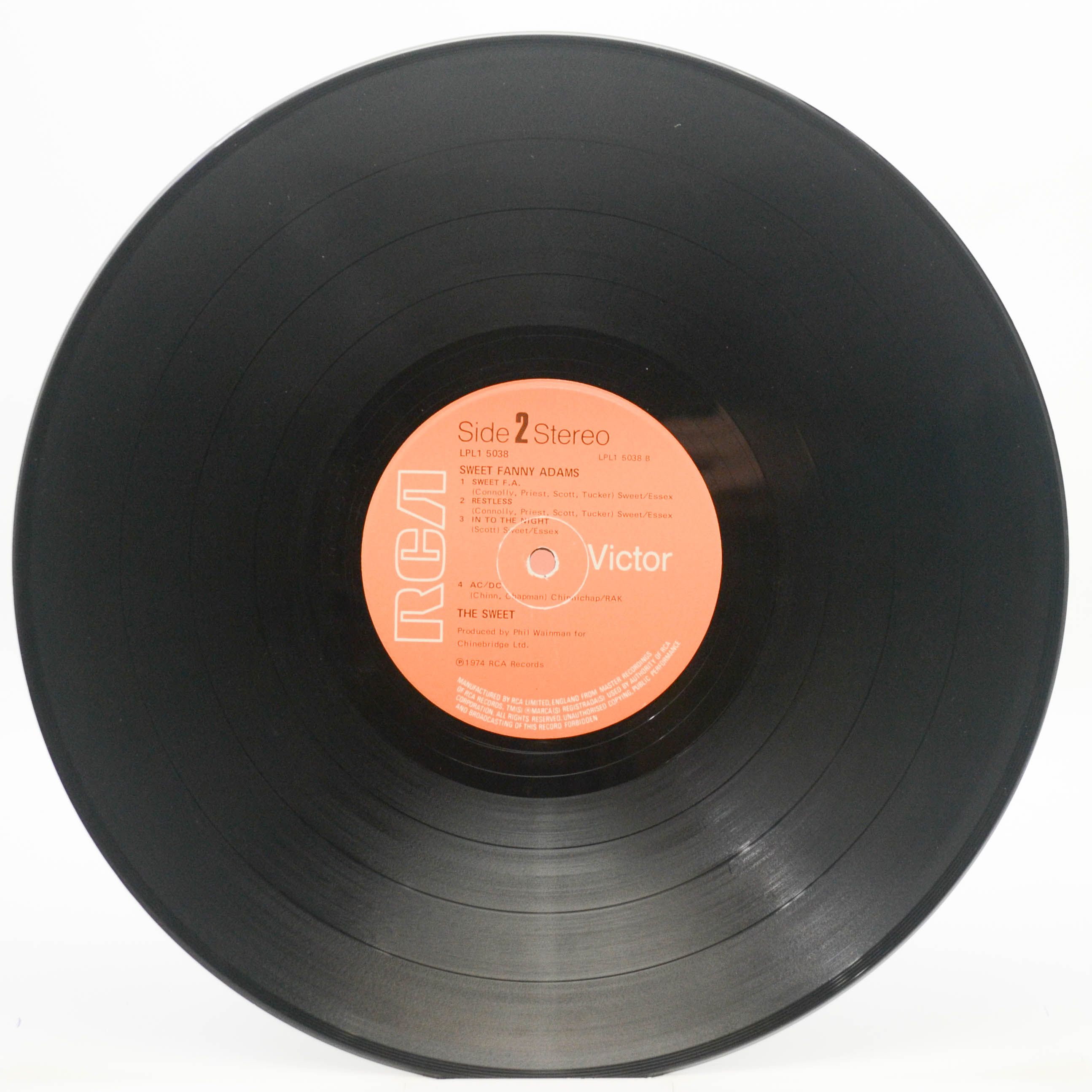 Sweet — Sweet Fanny Adams (1-st, UK), 1974