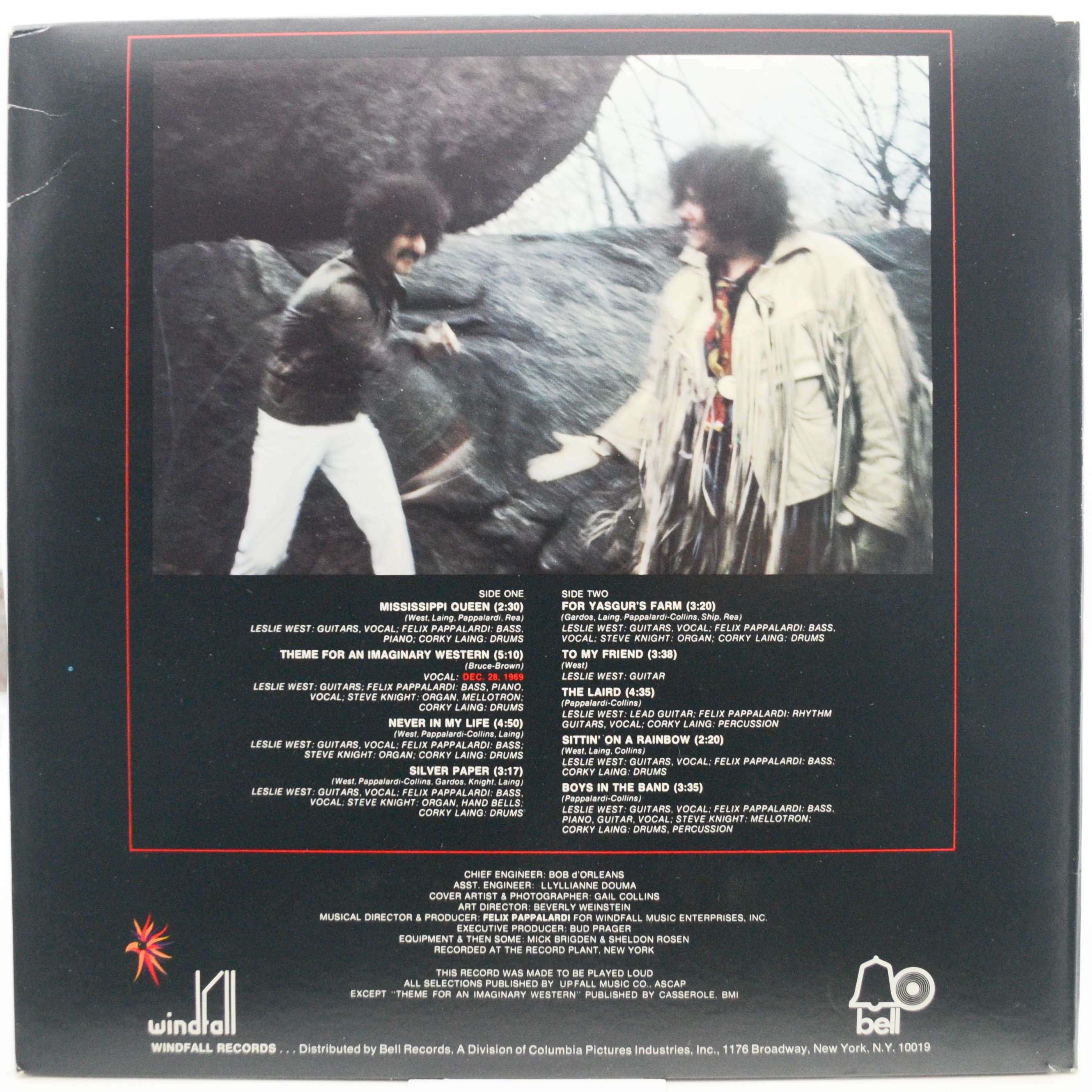 Виниловая пластинка Mountain — Climbing! (1-st, USA), 1970