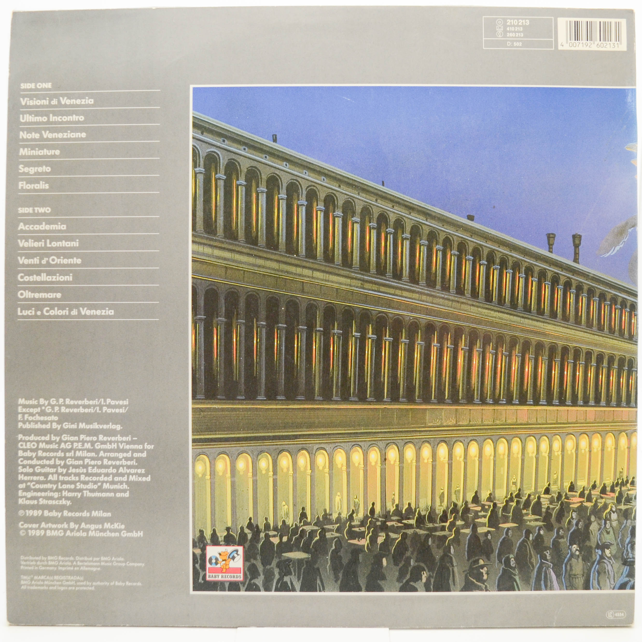 Rondo Veneziano — Visioni Di Venezia, 1989