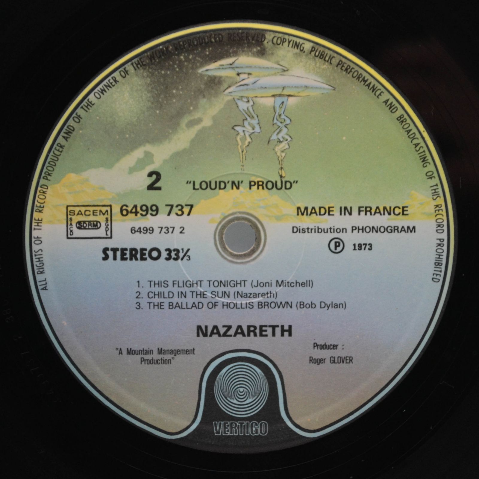 Nazareth — Loud'N'Proud, 1973