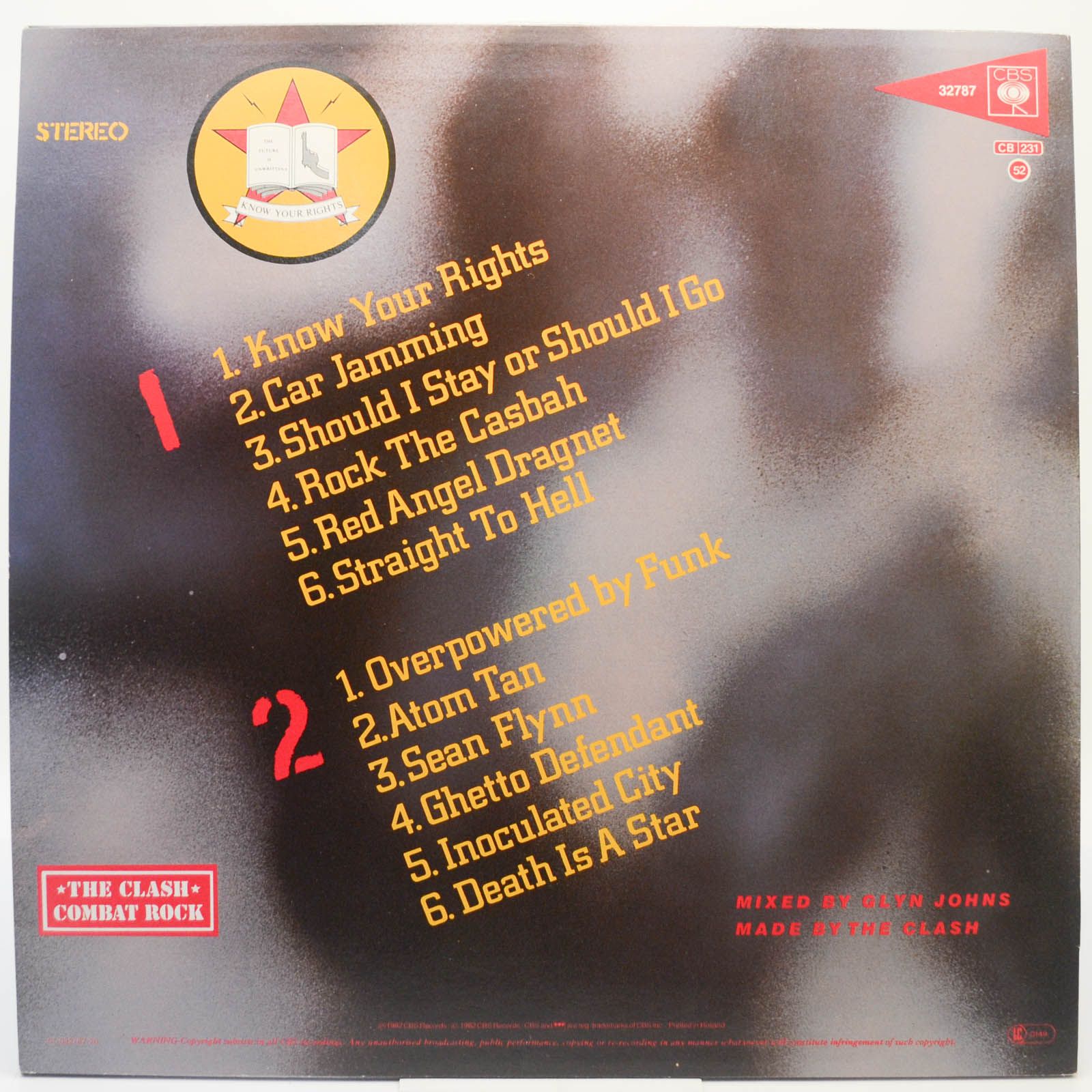 Clash — Combat Rock, 1982