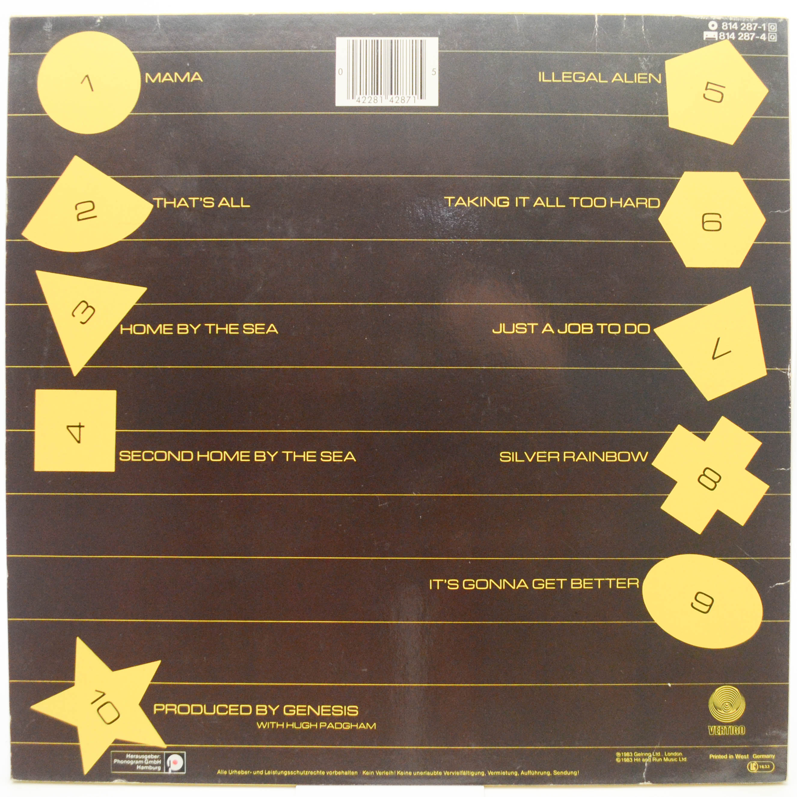 Genesis — Genesis, 1983