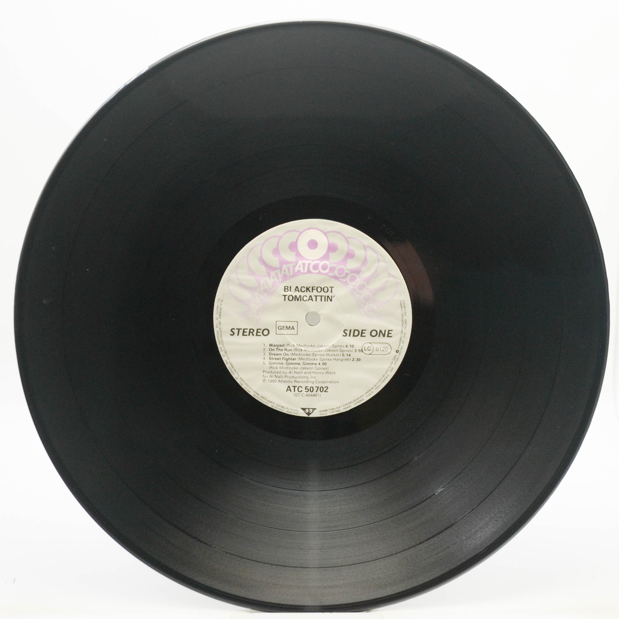 Виниловая пластинка Blackfoot — Tomcattin', 1980