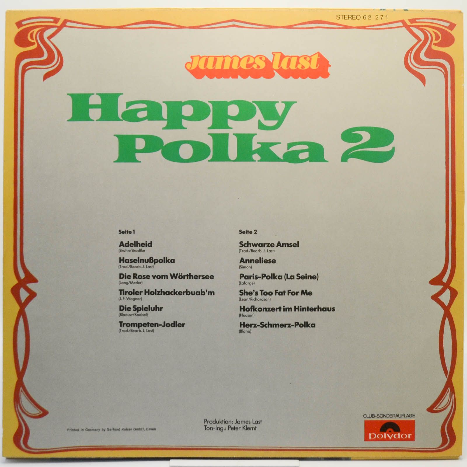 James Last — Happy Polka 2, 1972