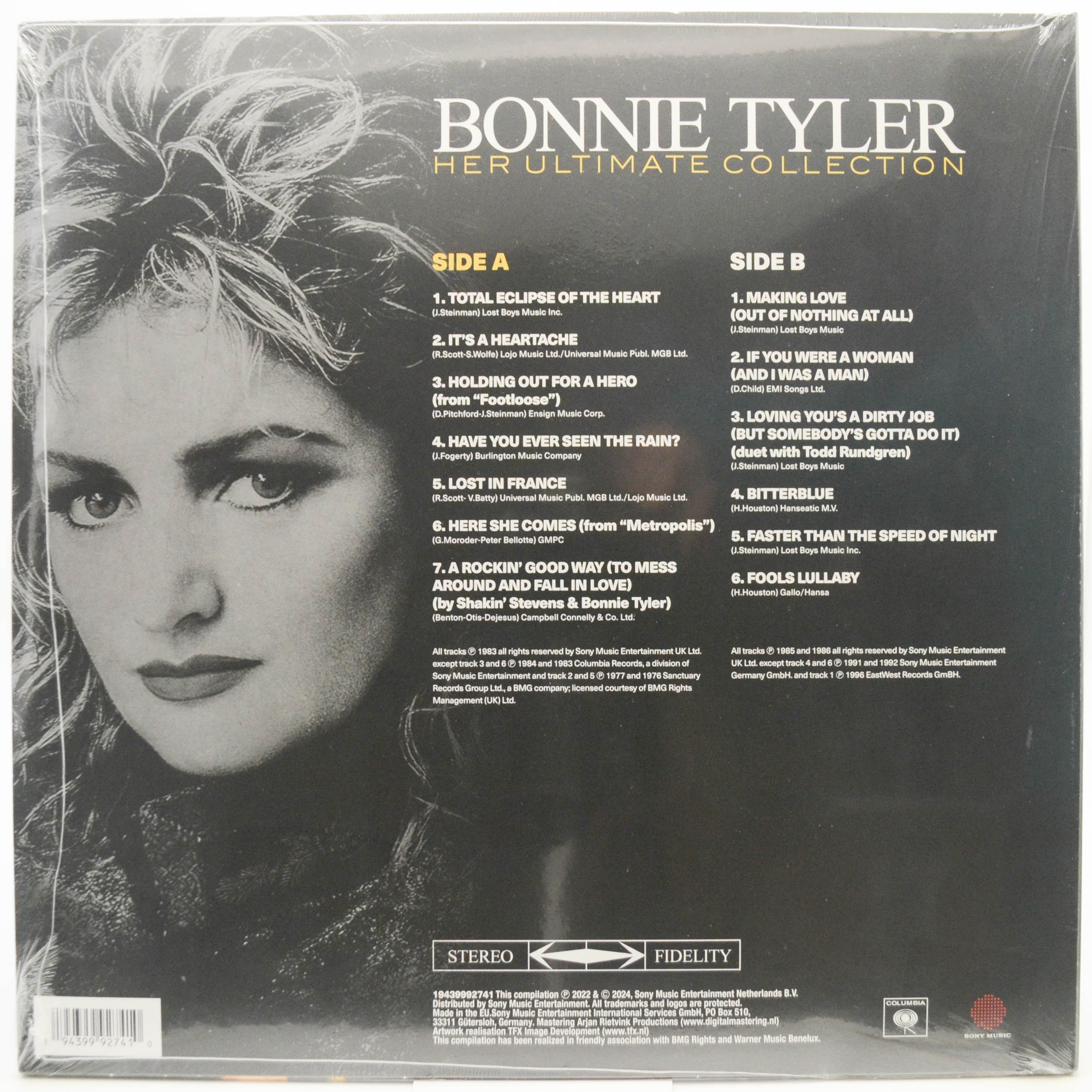 Виниловая пластинка Bonnie Tyler — Her Ultimate Collection, 2022