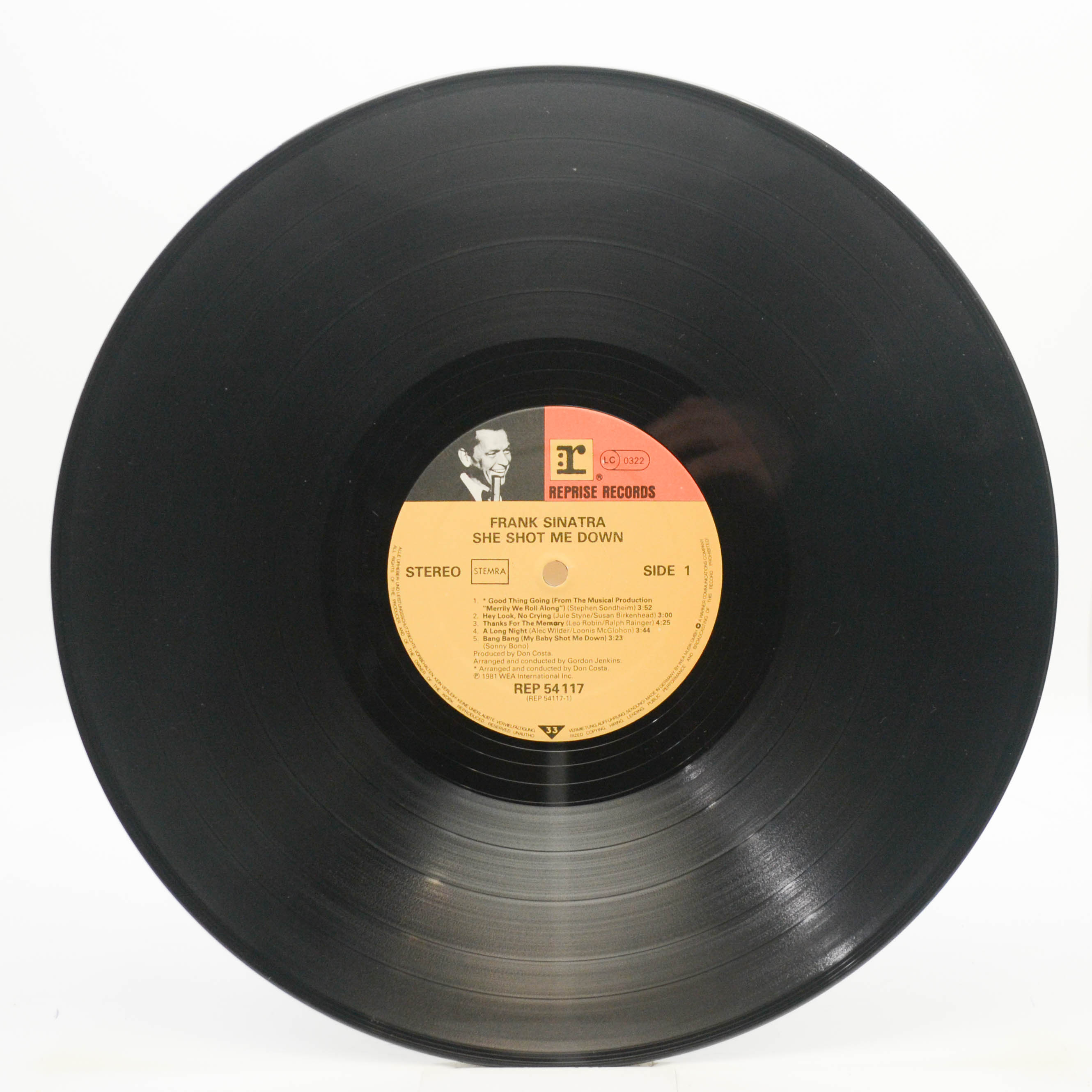 Frank Sinatra — She Shot Me Down, 1981