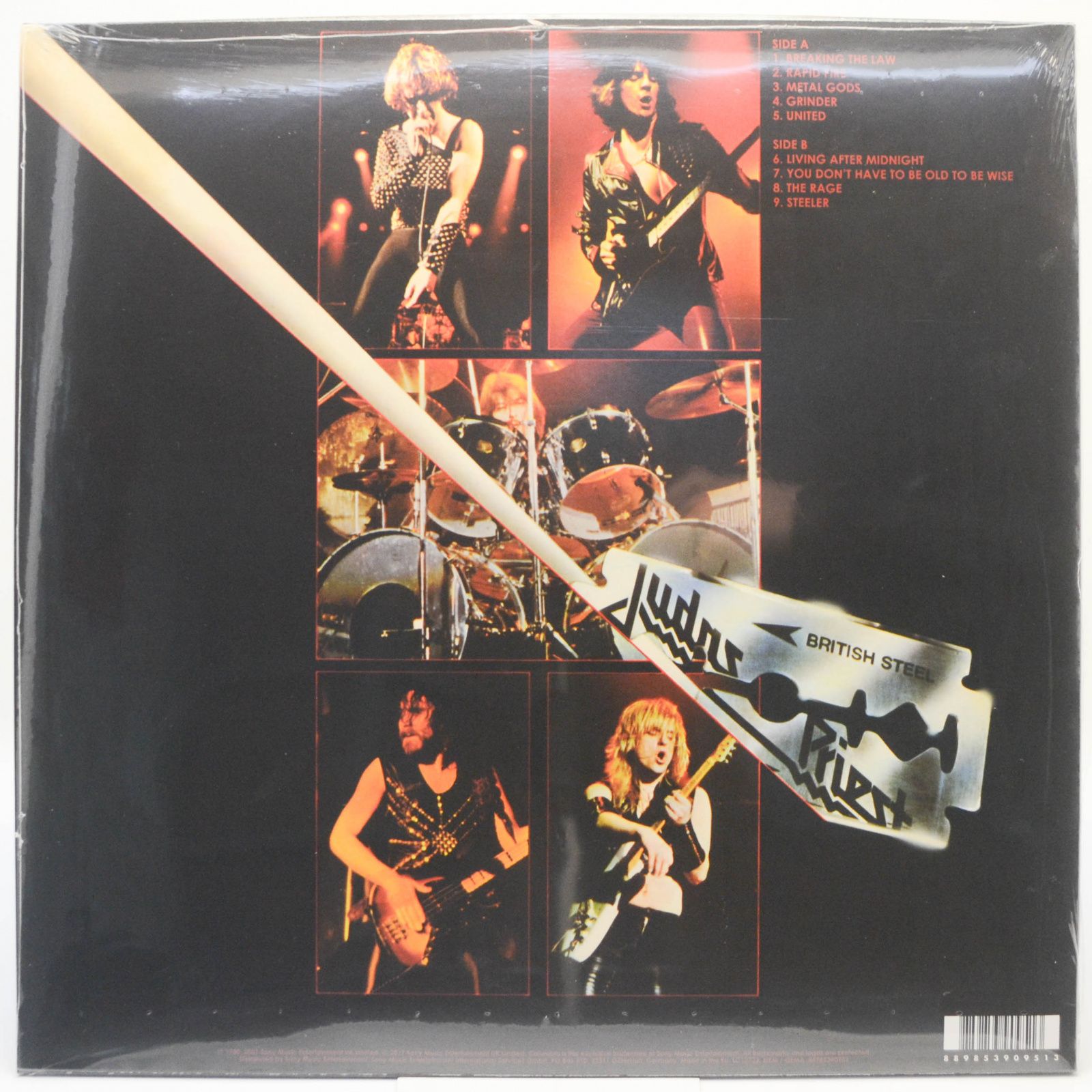 Виниловая пластинка Judas Priest — British Steel, 1980