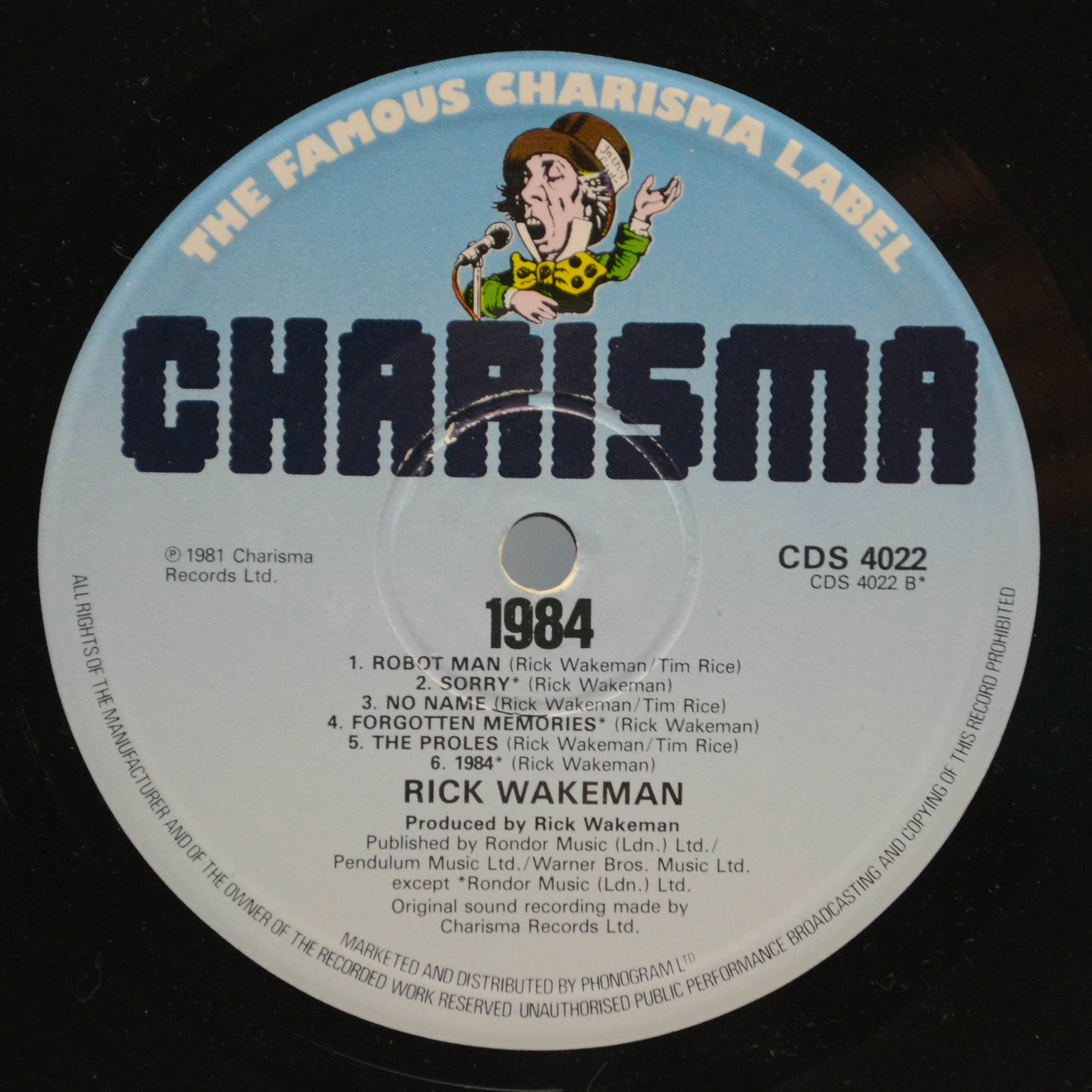 Rick Wakeman — 1984 (1-st, UK), 1981