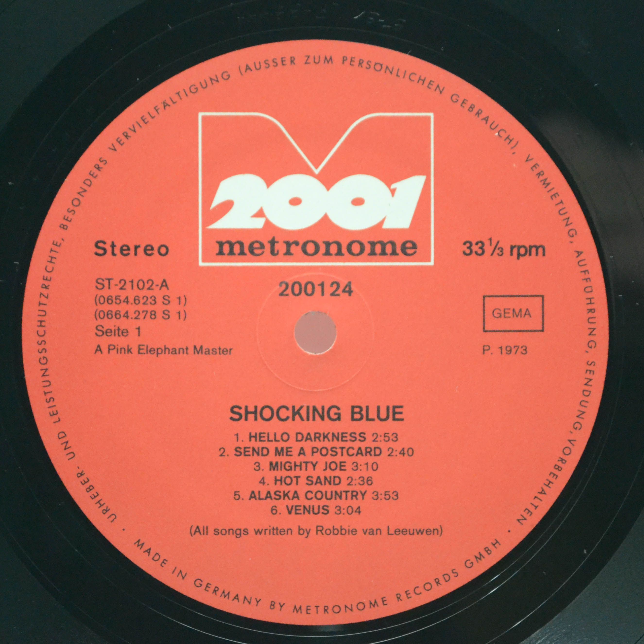 Shocking Blue — Shocking Blue's Best, 1970