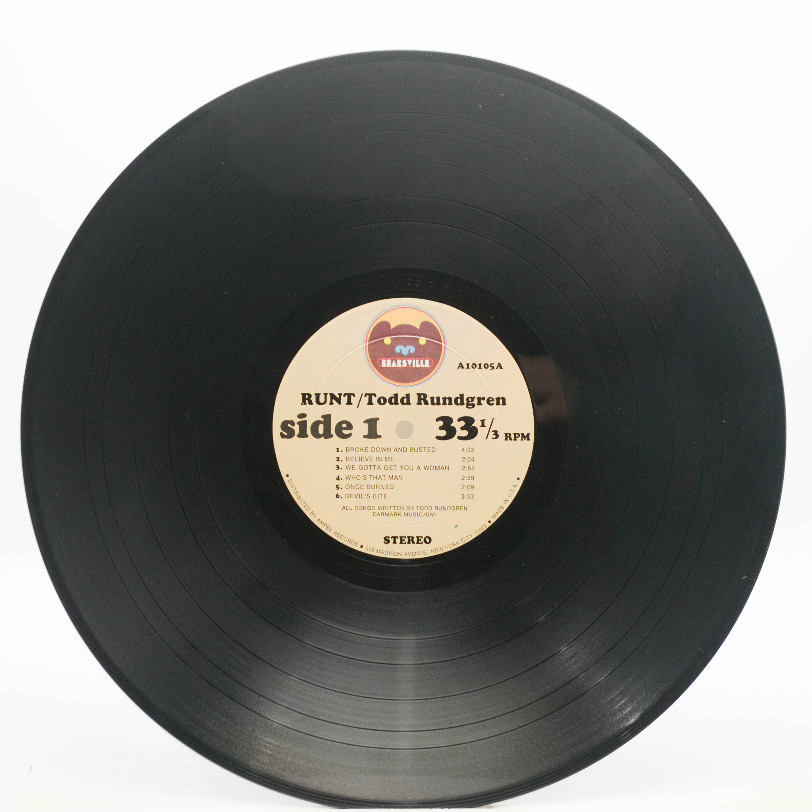 Todd Rundgren — Runt (1-st, USA), 1971