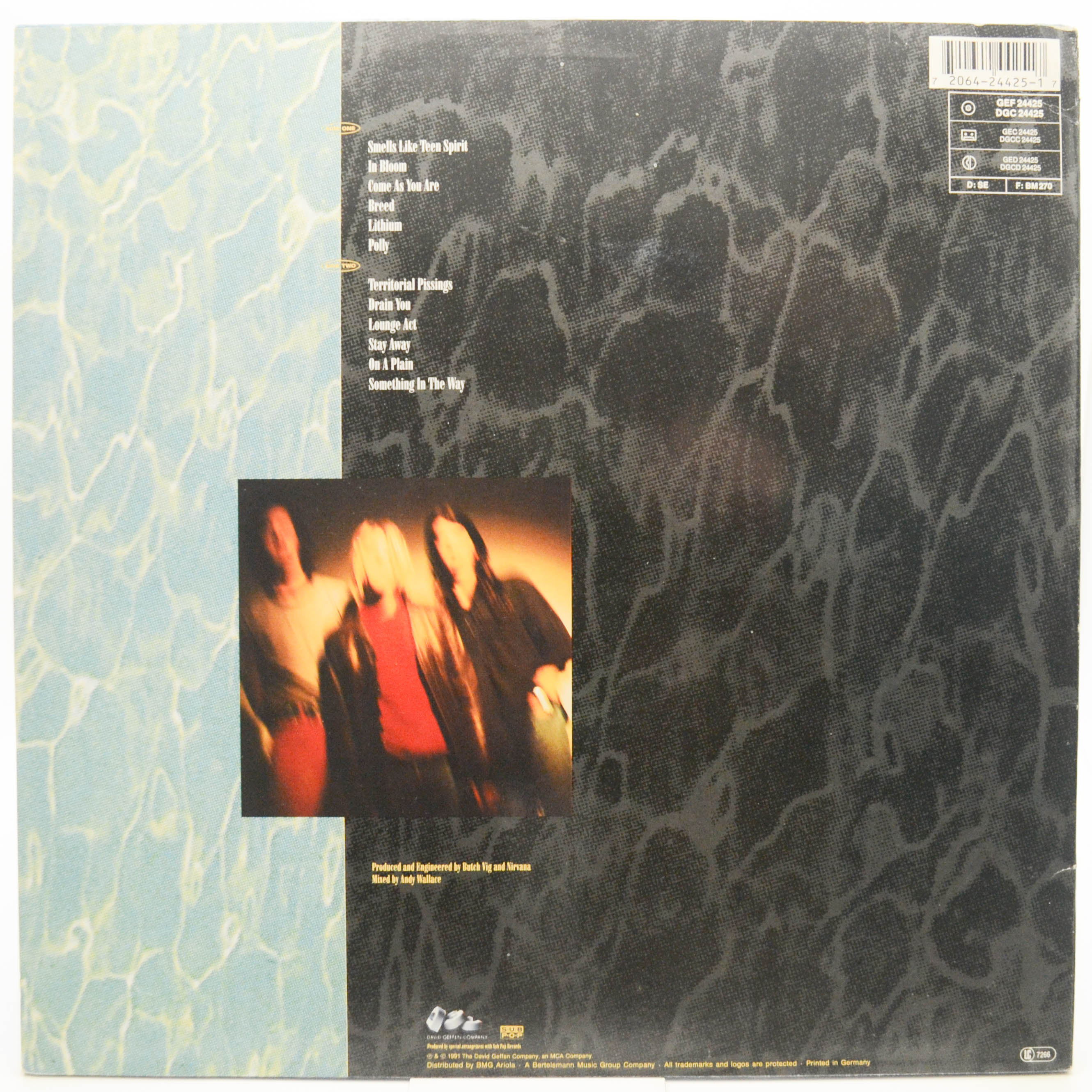 Nirvana — Nevermind, 1991