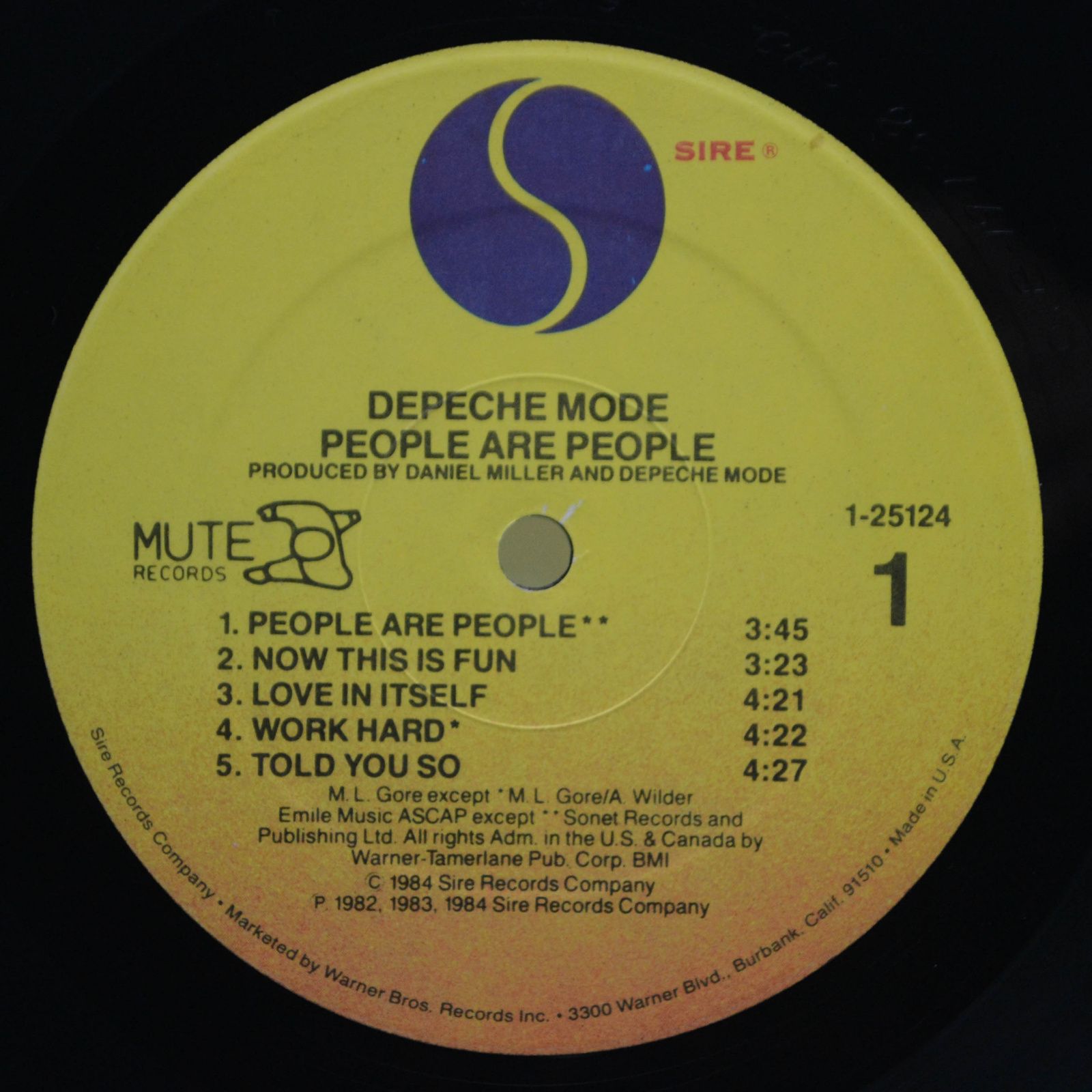 Depeche Mode — People Are People (USA), 1984