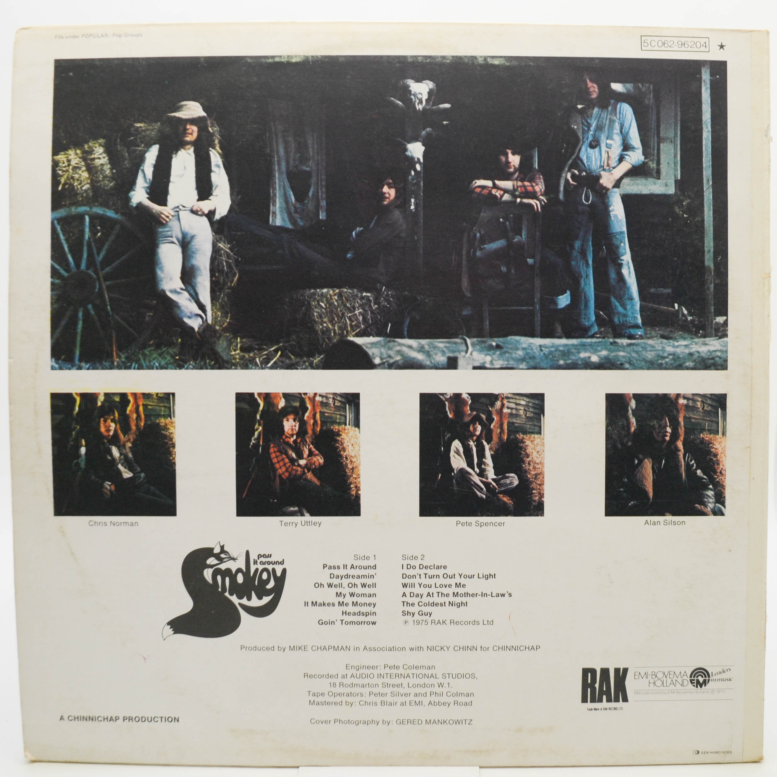 Smokey — Pass It Around, 1975