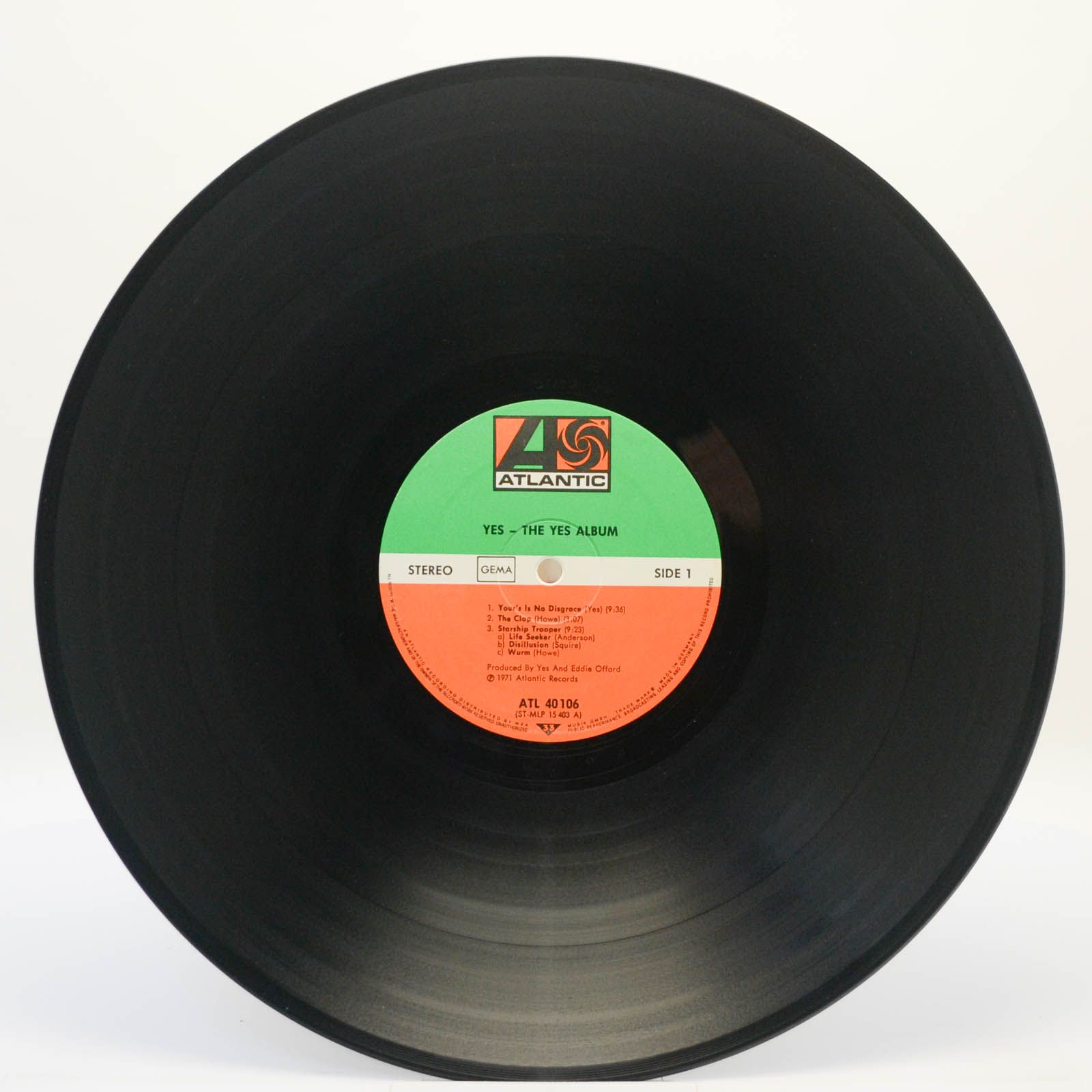 Виниловая пластинка Yes — The Yes Album, 1971
