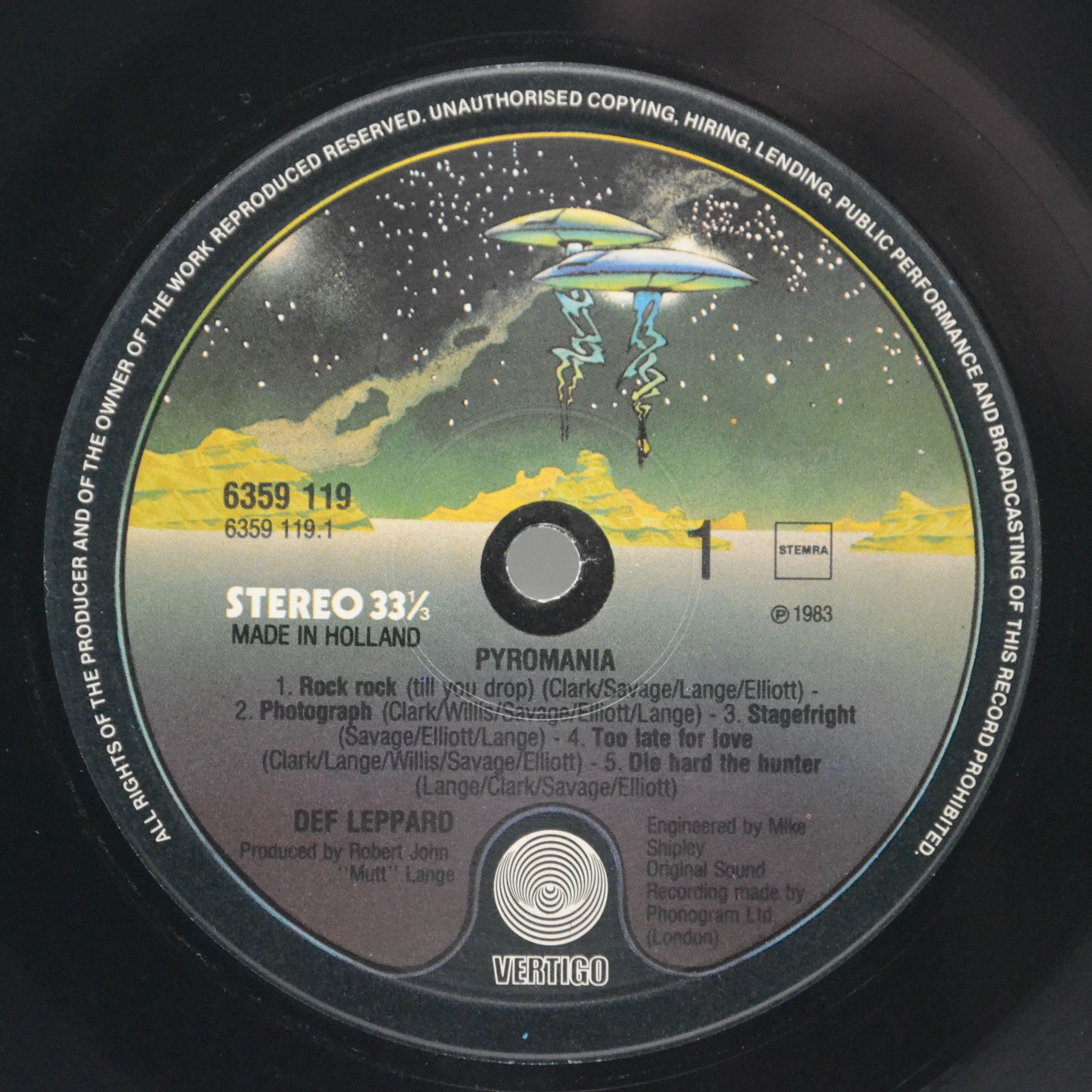 Def Leppard — Pyromania, 1983