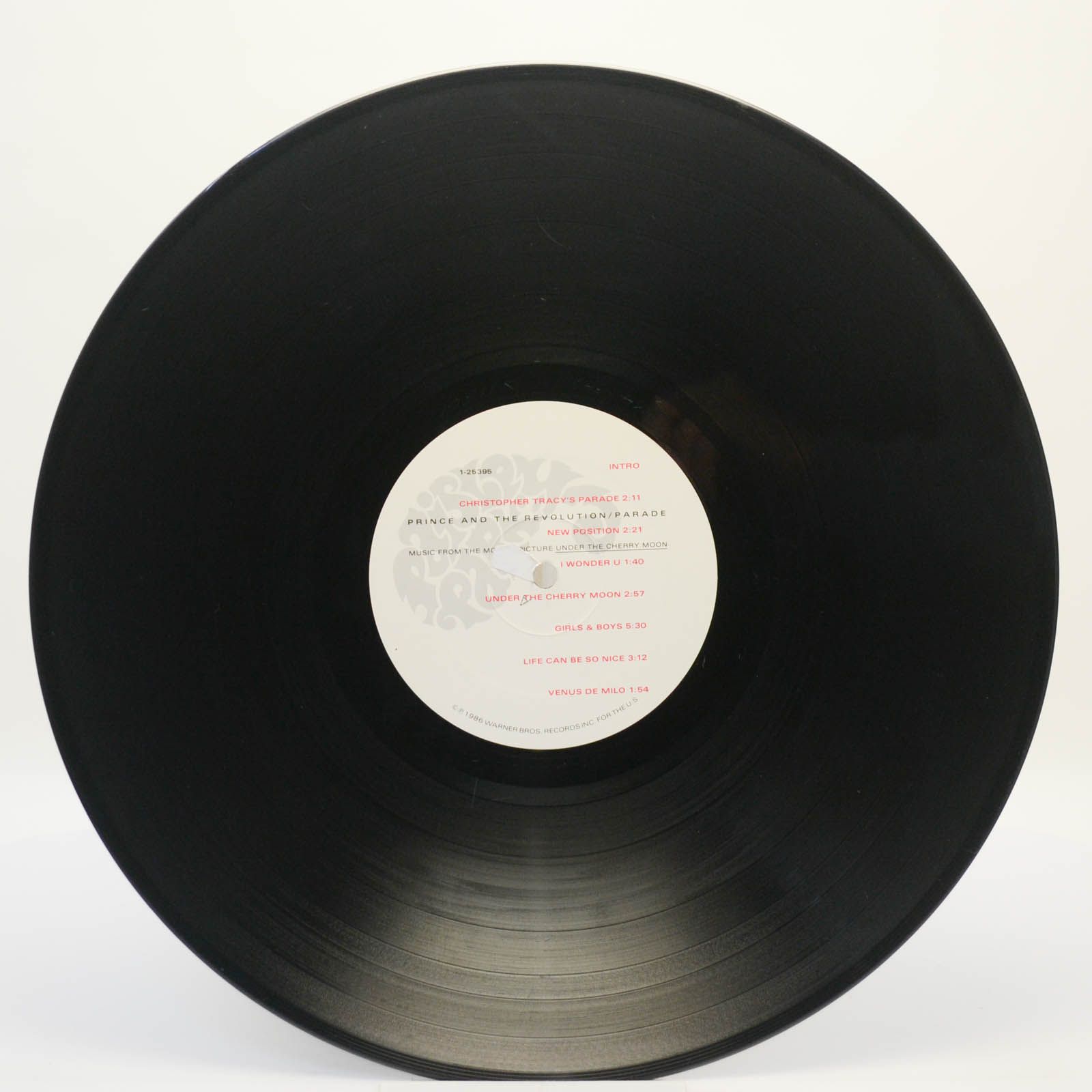 Виниловая пластинка Prince And The Revolution — Parade (1-st, USA), 1986