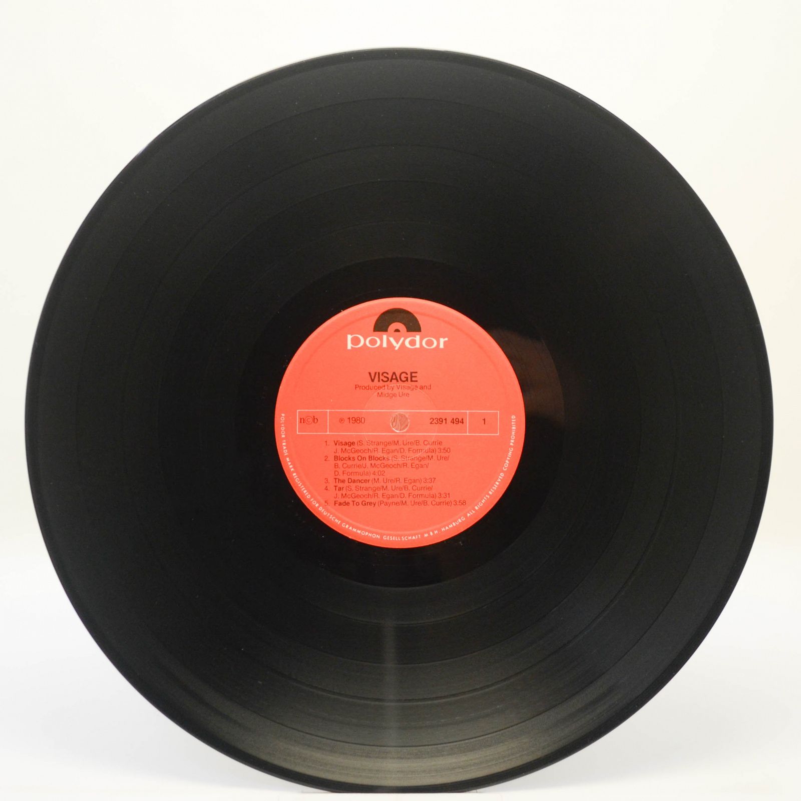 Виниловая пластинка Visage — Visage, 1980