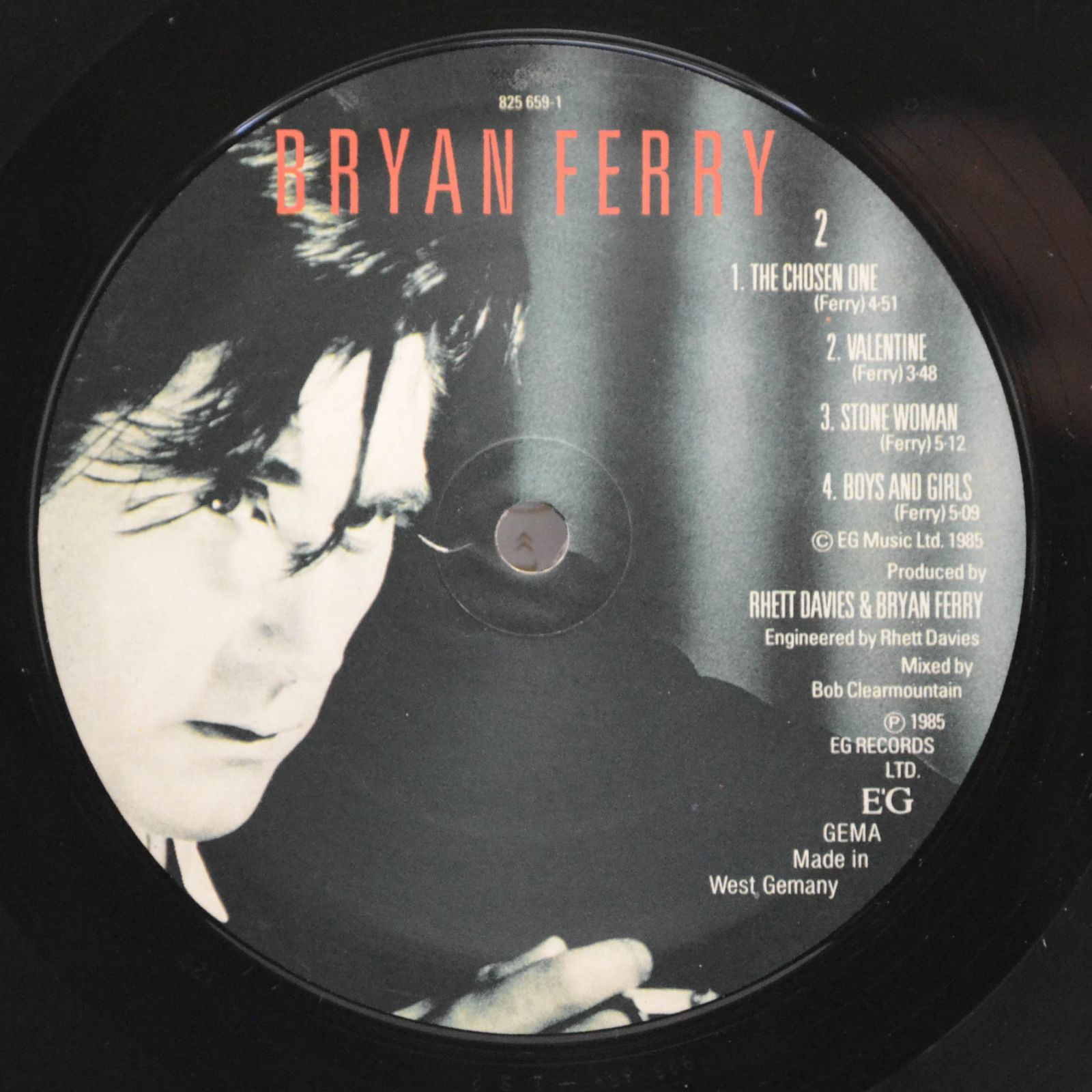 Bryan Ferry — Boys And Girls, 1985