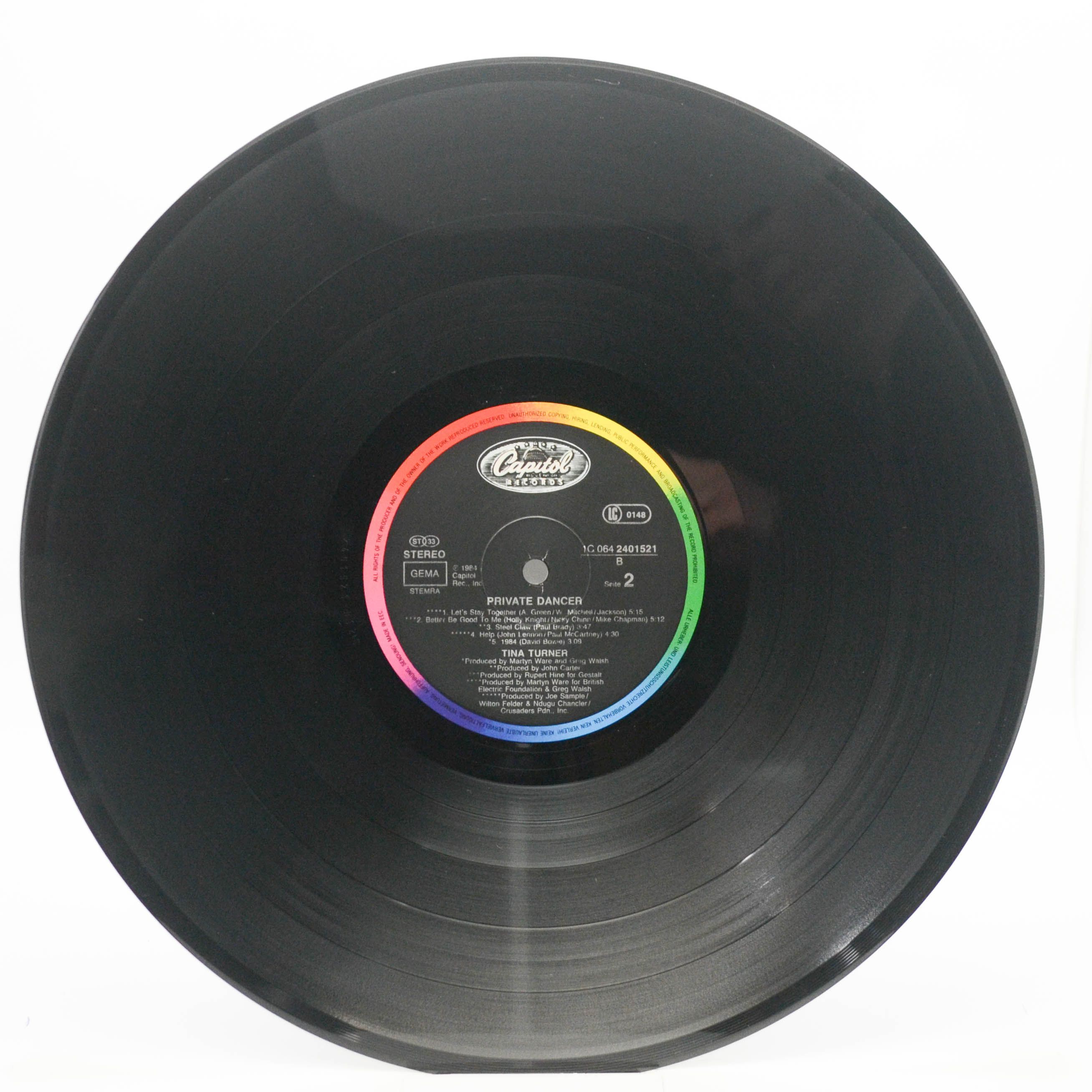 Tina Turner — Private Dancer, 1984