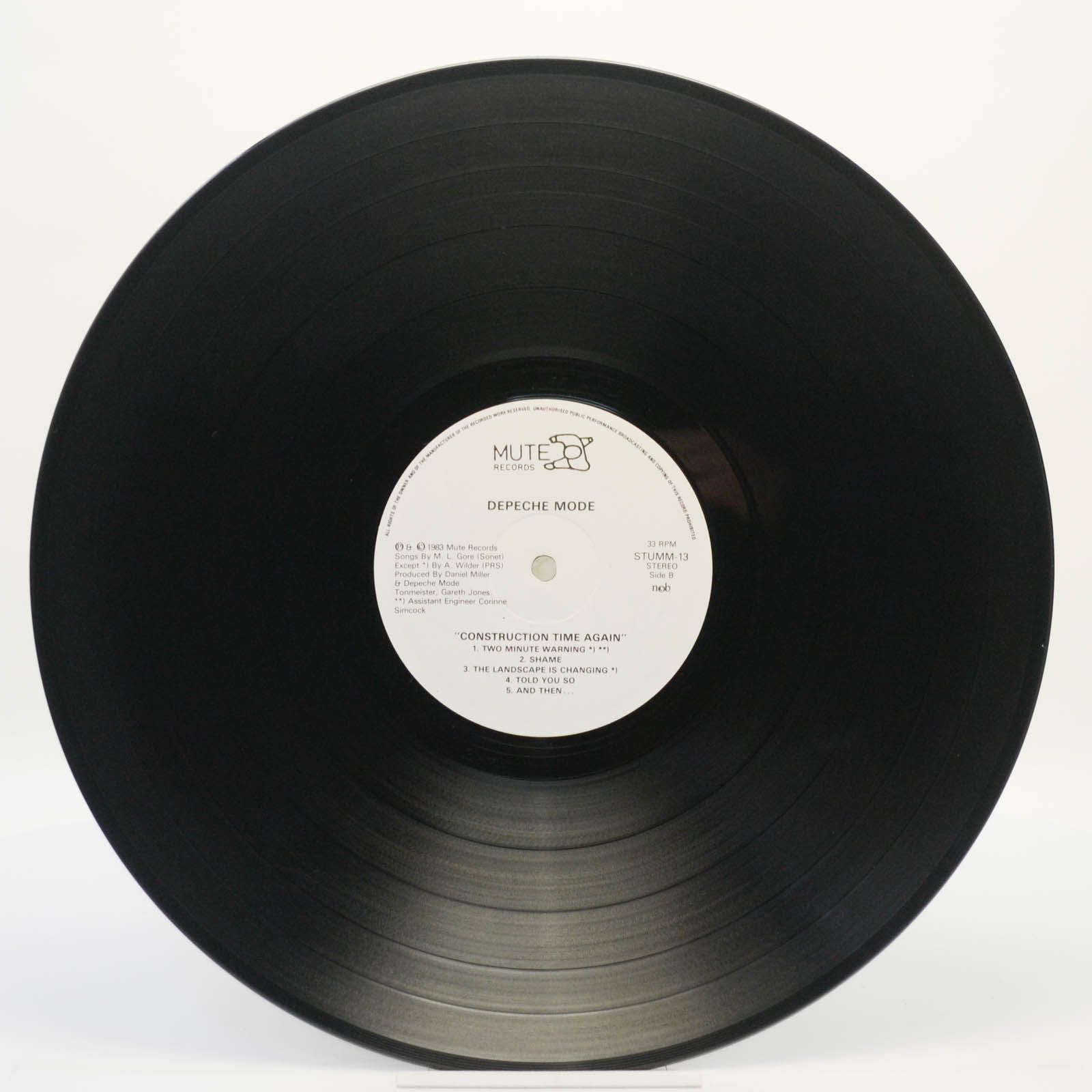 Depeche Mode — Construction Time Again, 1983